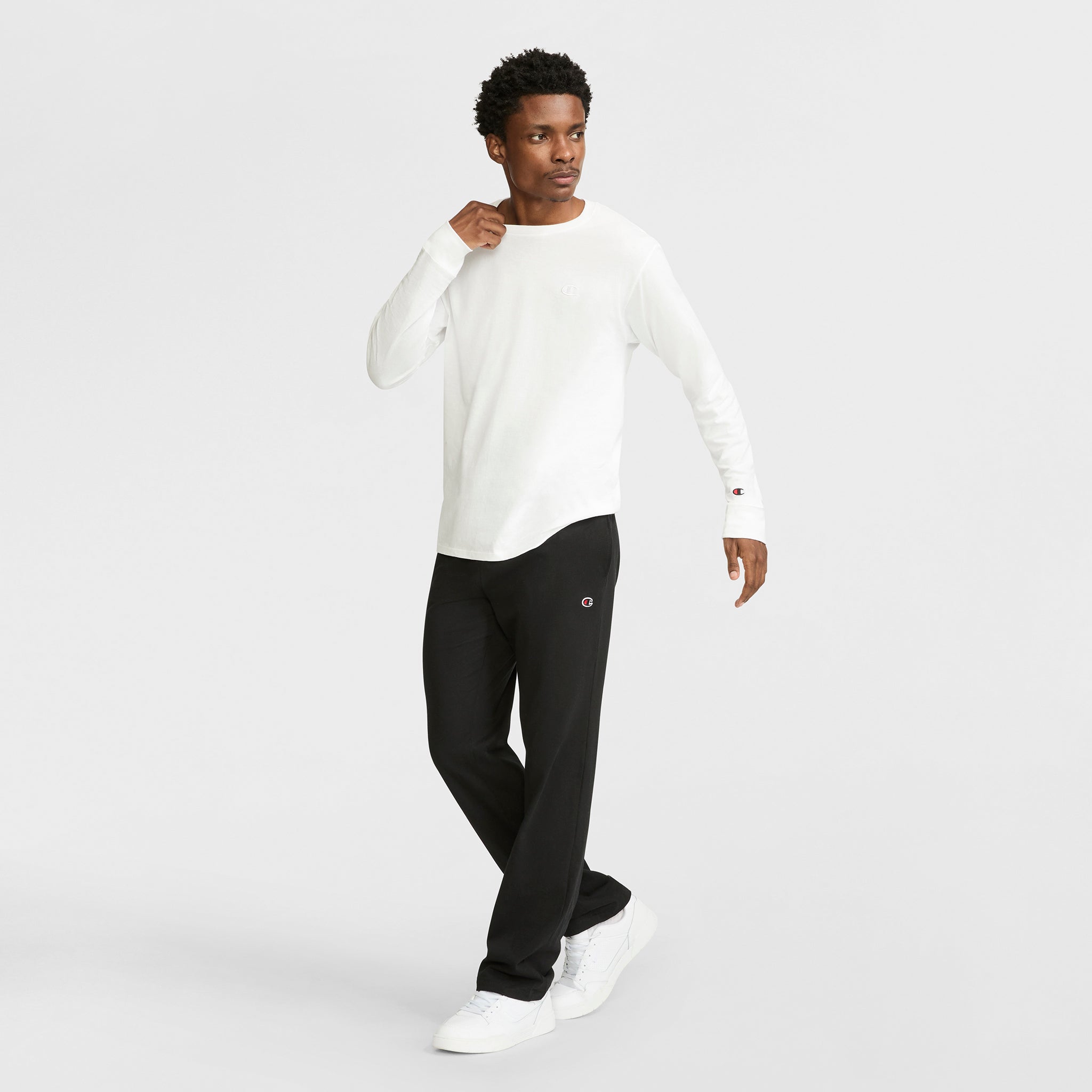 Champion Pants Lightweight Lounge Pants pantalon noir 100% coton