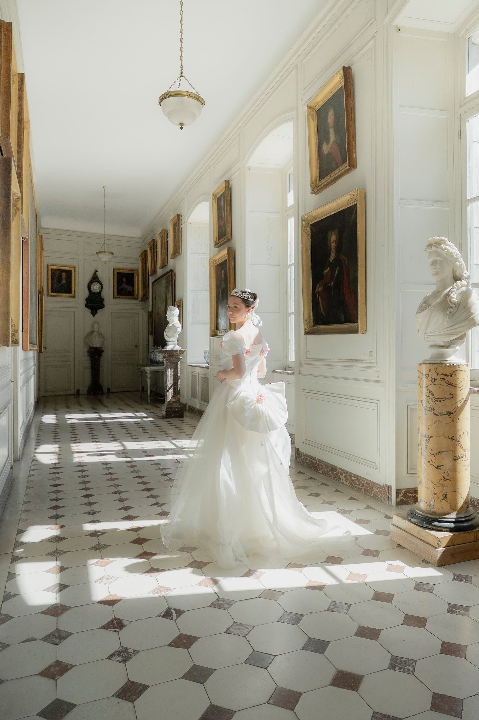 Solène Gisèle La mariée robe Éliane ivoire tulle 36/38