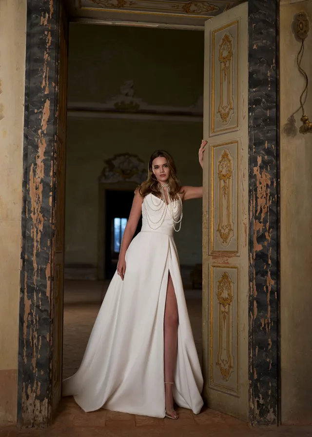 Hervé Paris Novel Niam robe de mariée moderne