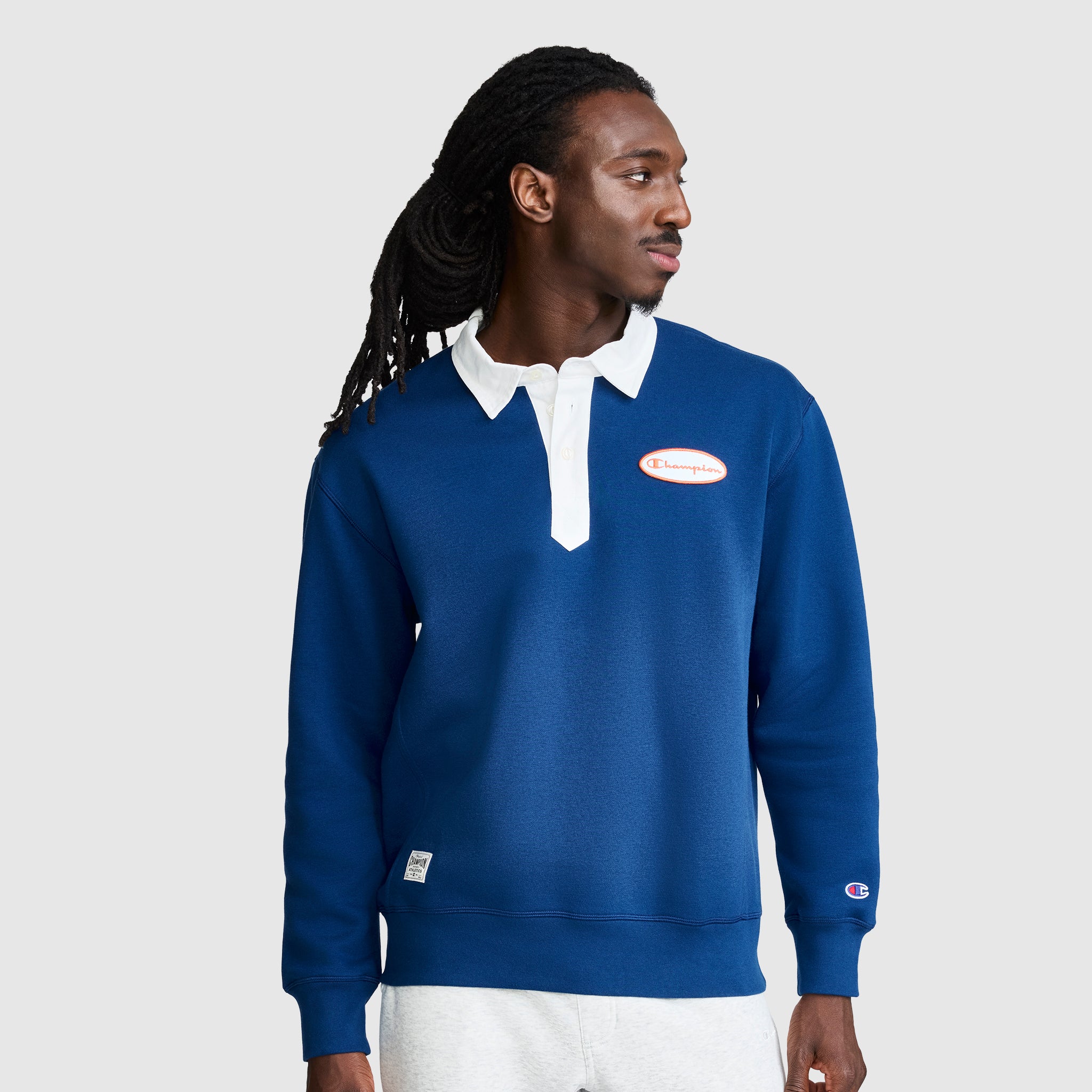 Champion Fleece Rugby sweat Estate Blue