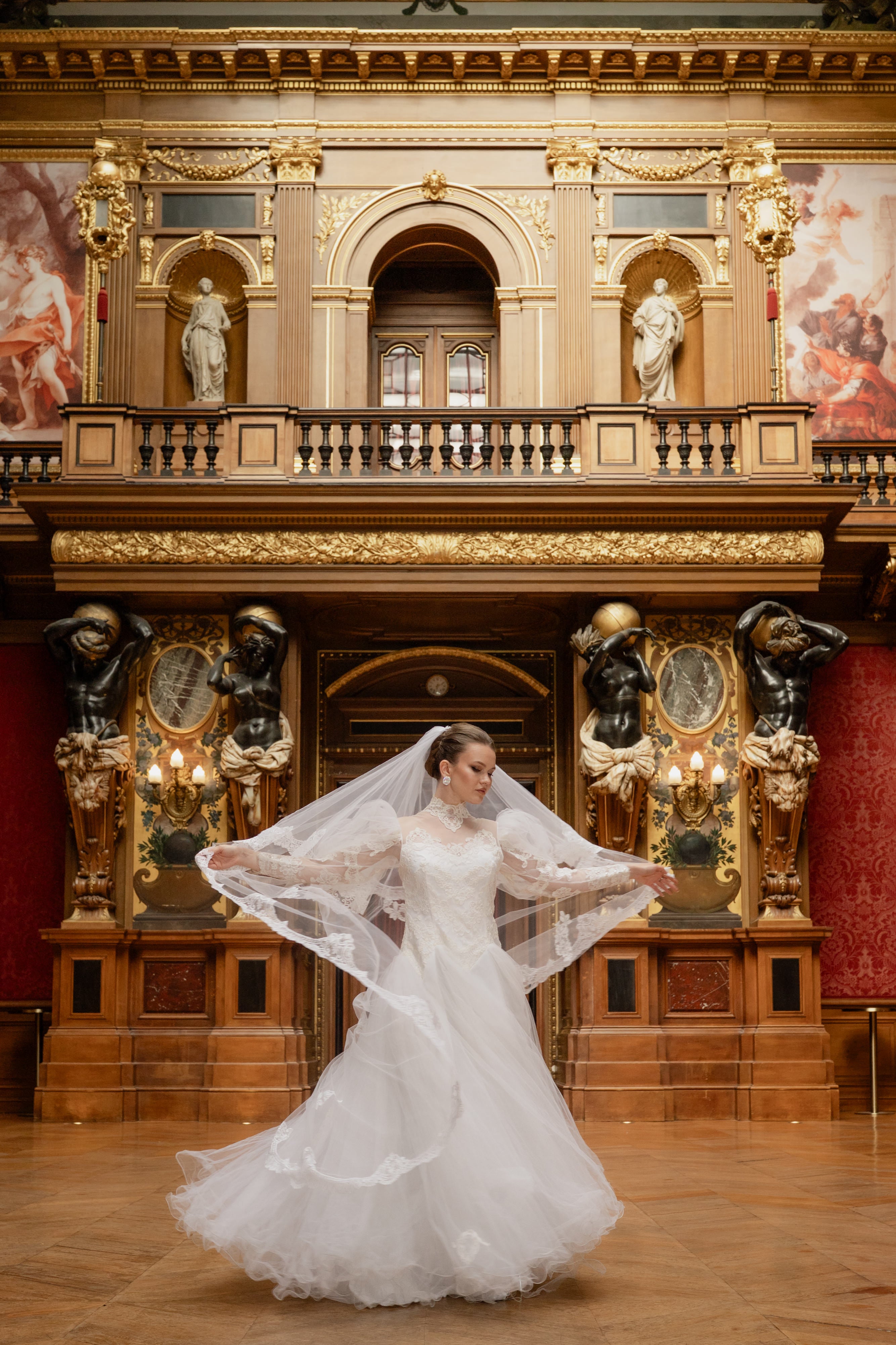 Solène Gisèle La mariée Émérance robe de mariée blanc tulle dentelle
