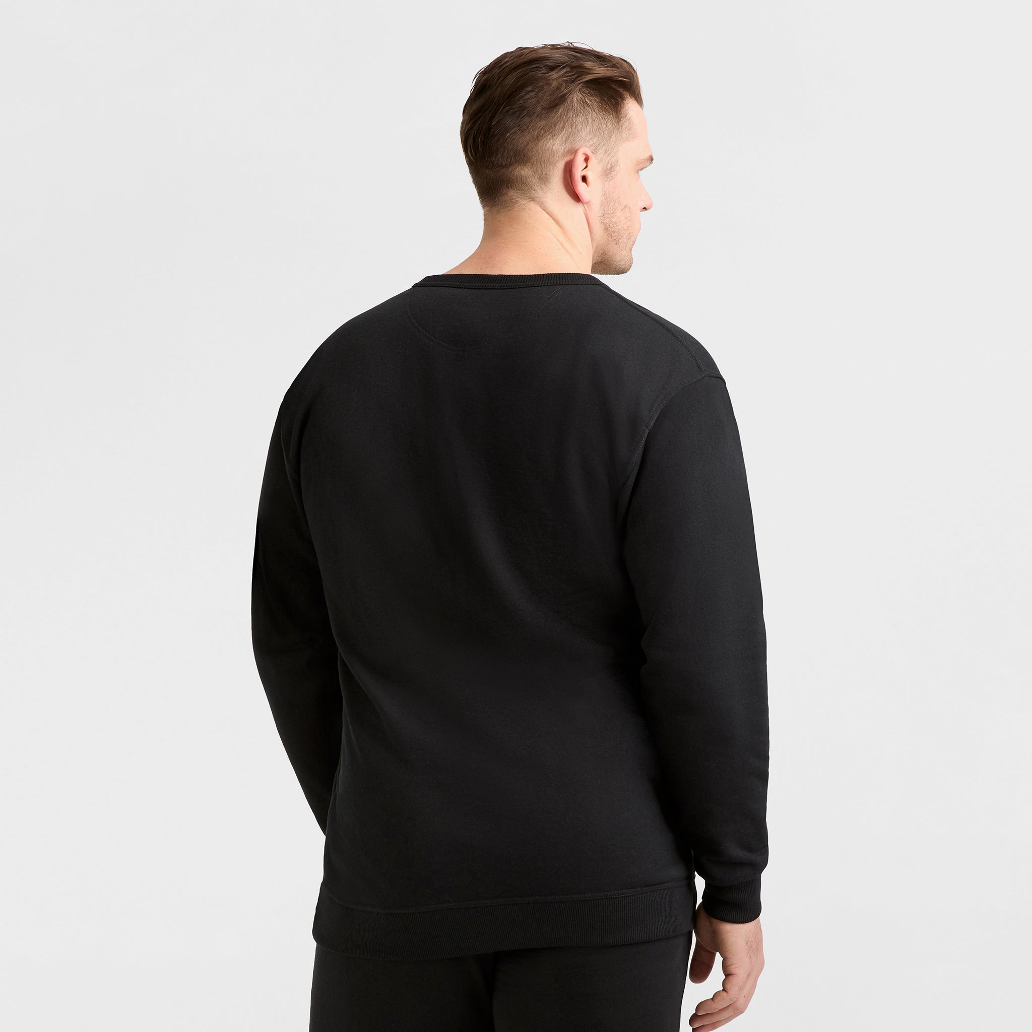Champion Powerblend C Logo sweat noir grande taille