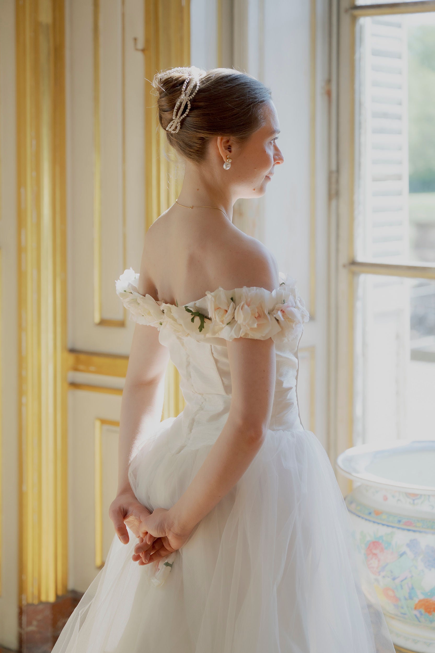 Solène Gisèle La Mariée Robe Giselle Tulle Ivoire Taille 36