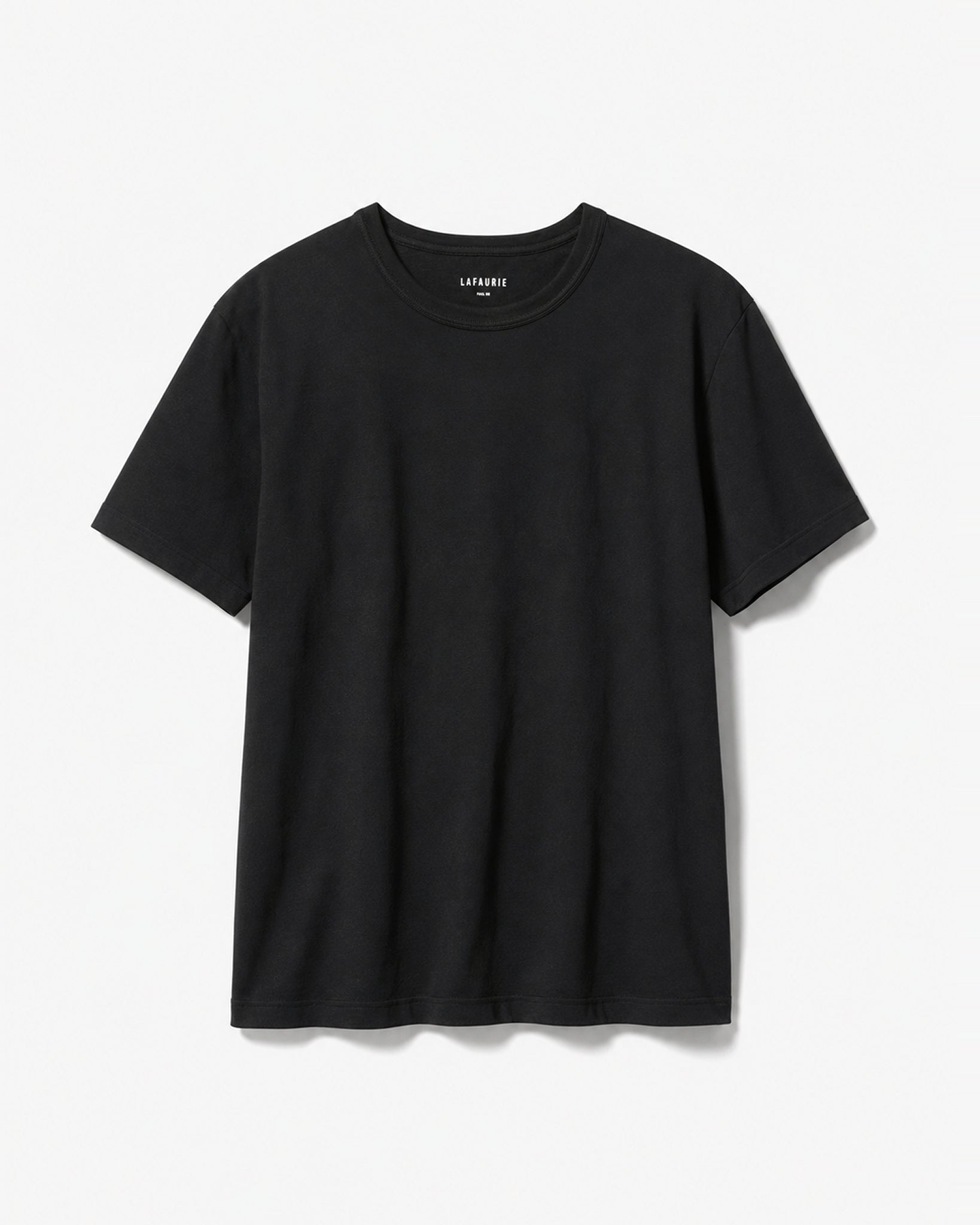 Lafaurie Darcy T-shirt Noir Coton 210g Coupe Droite