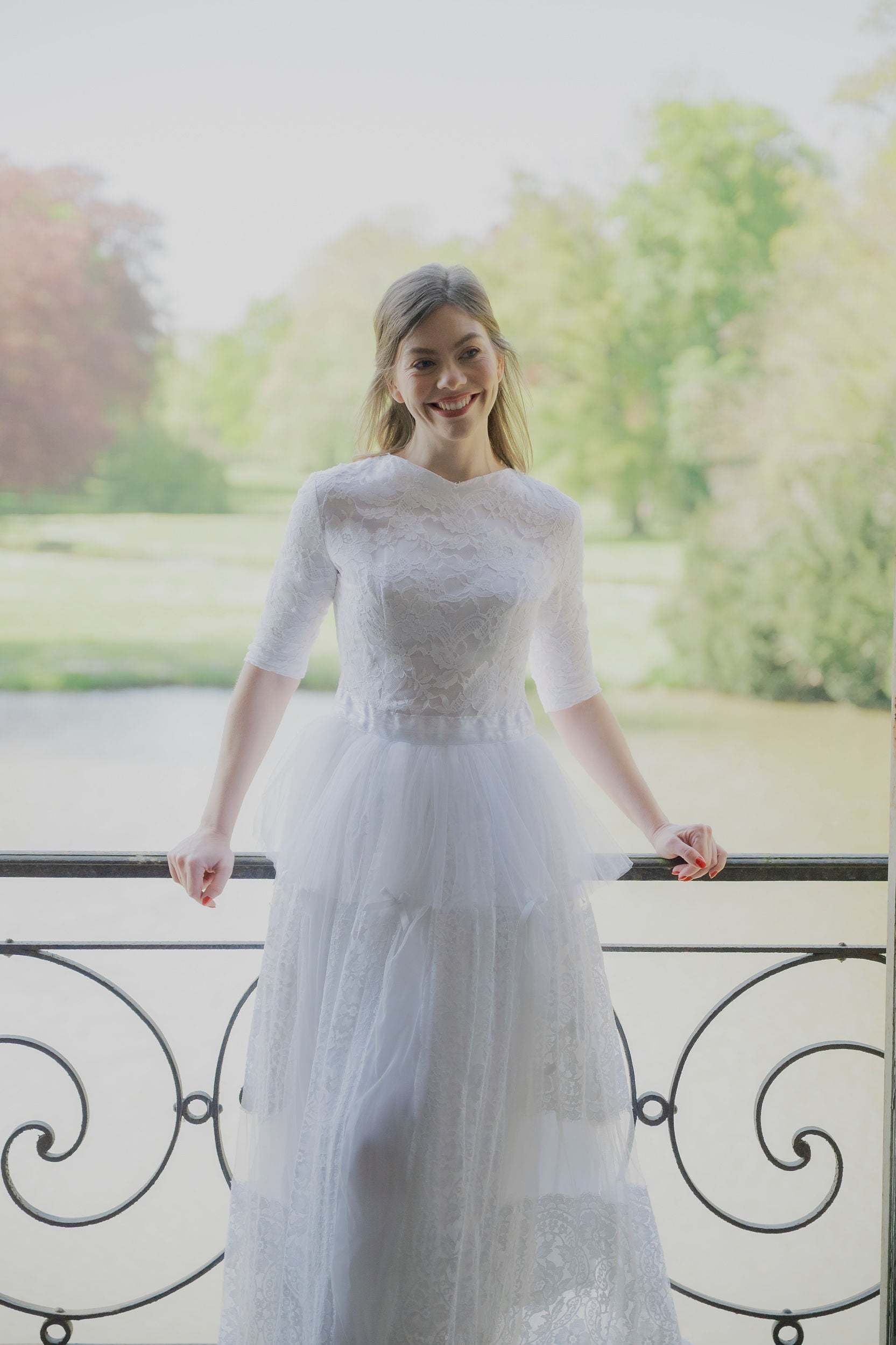 Solène Gisèle Eglantine robe de mariée taille 36 dentelle