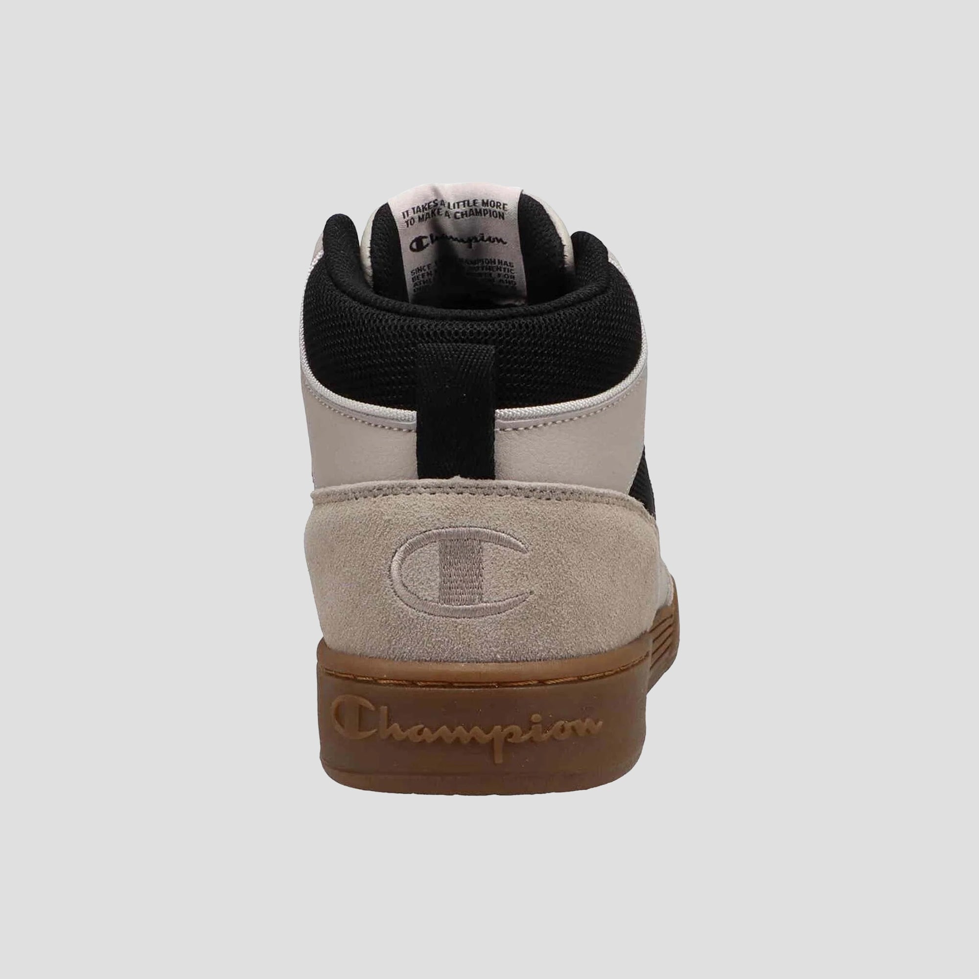 Champion Men's 5-on-5 High baskets beige noir montantes