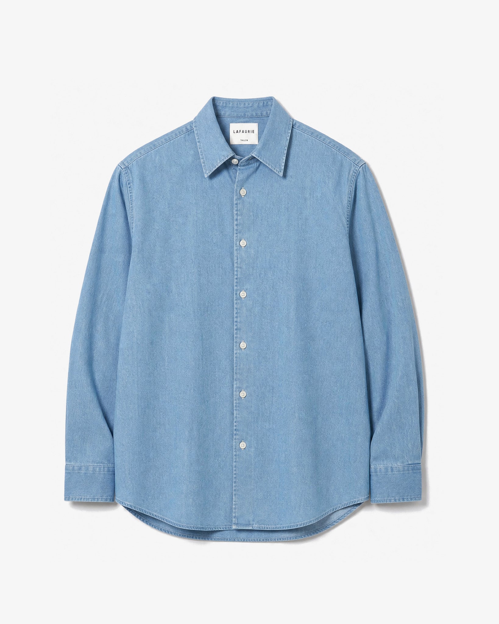 LAFAURIE VALENTIN chemise denim bleach coton