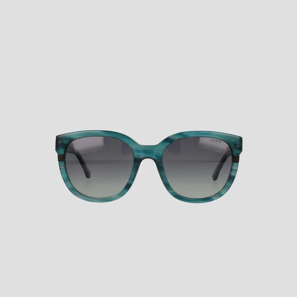Champion Curvaceous Square lunettes soleil Teal Horn polarisé