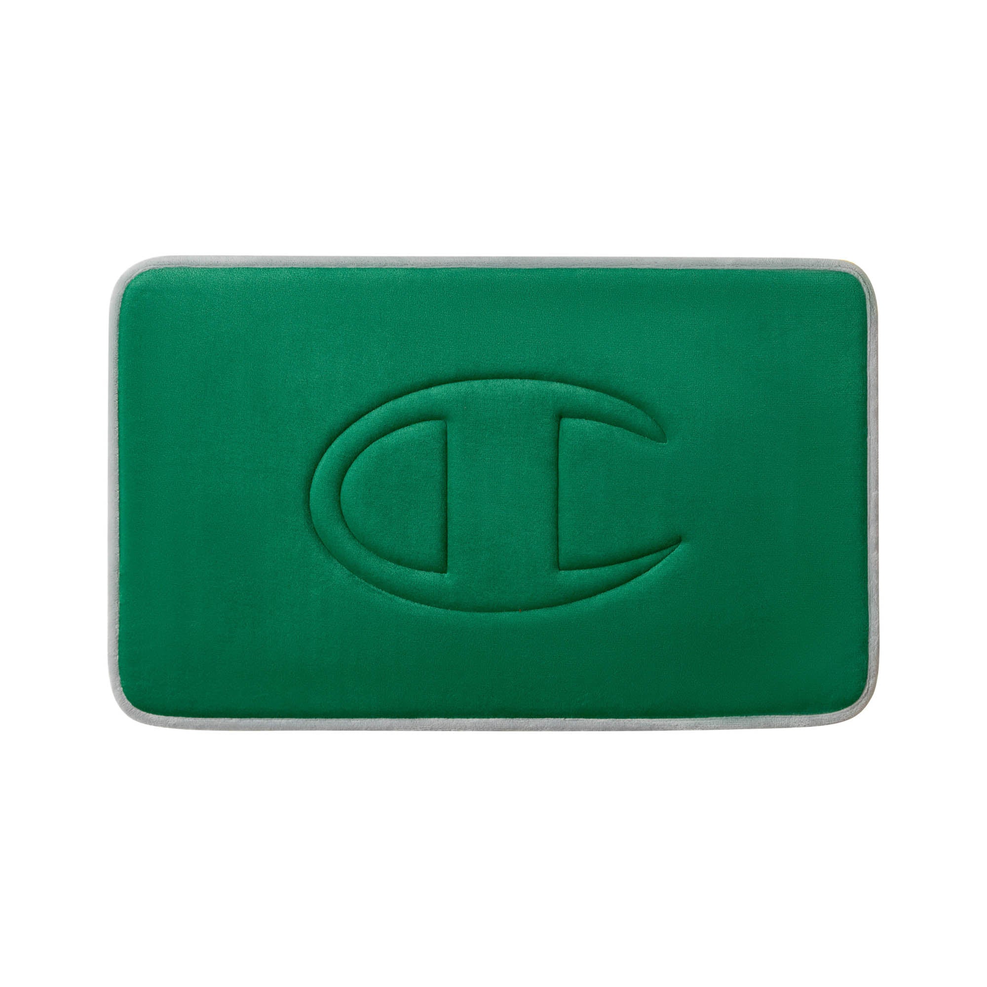Champion Room Quilted Logo tapis bain vert 17x24