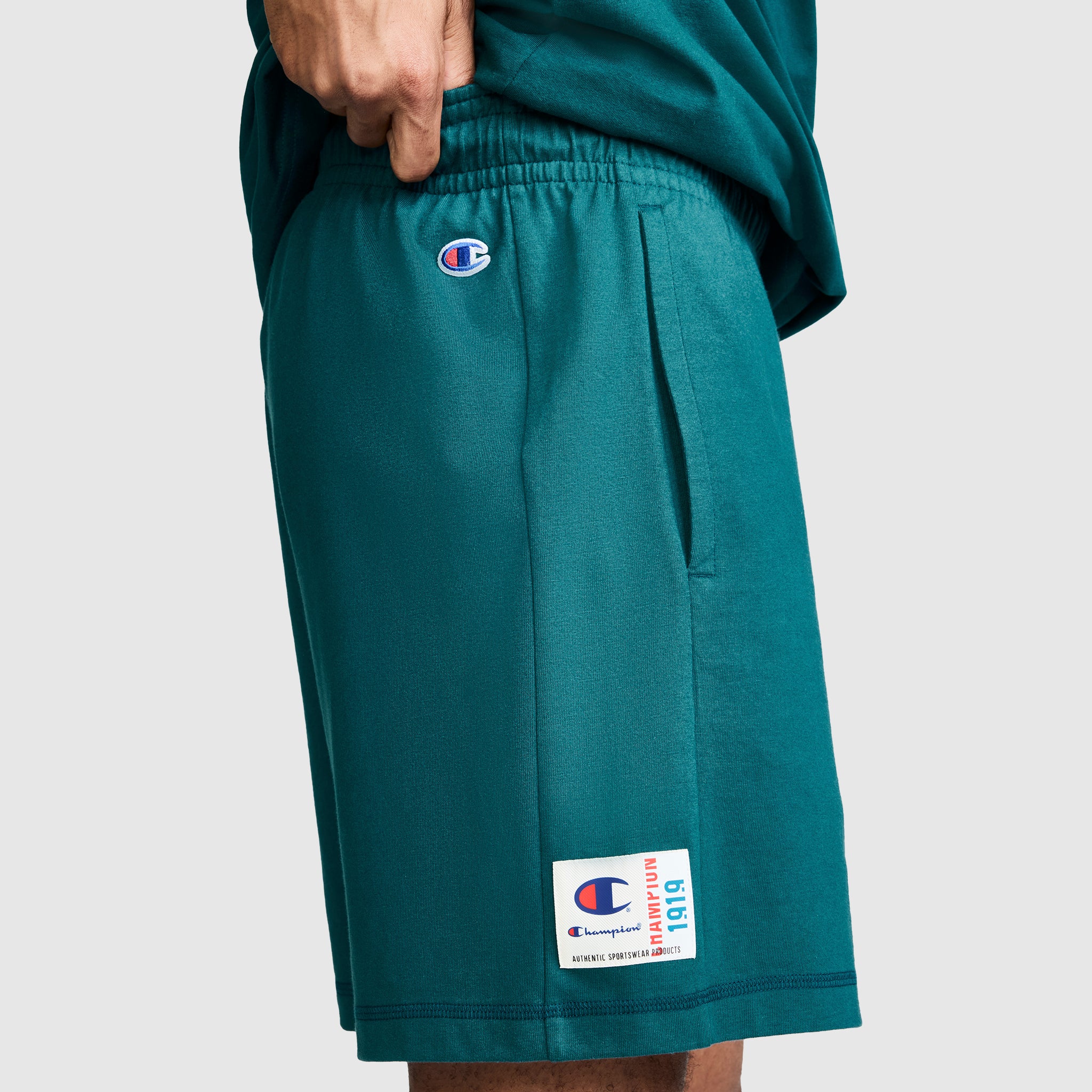 Champion Shorts 7" Jersey Shorts Script Logo short vert