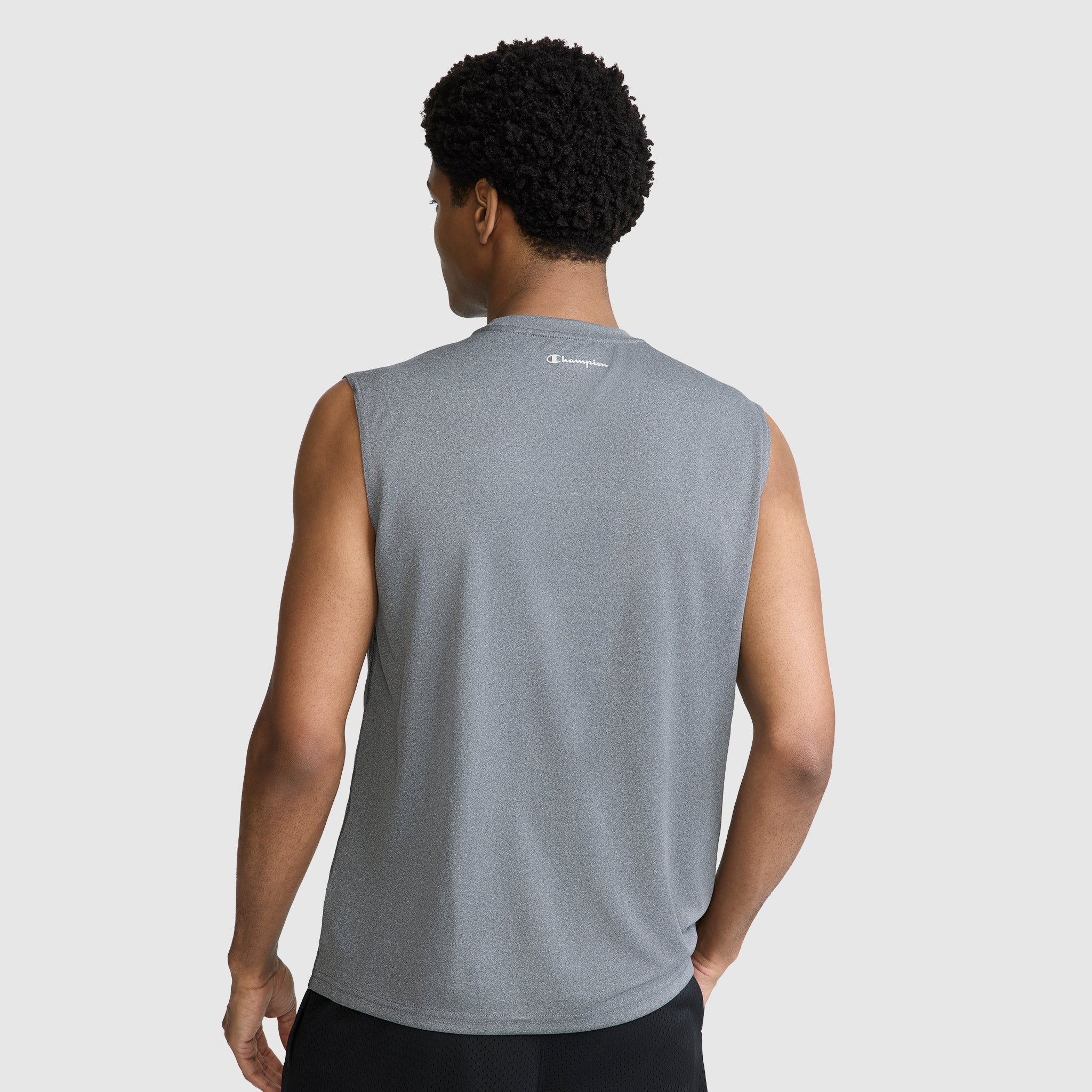 Champion Sport Muscle Tank débardeur homme gris chiné respirant