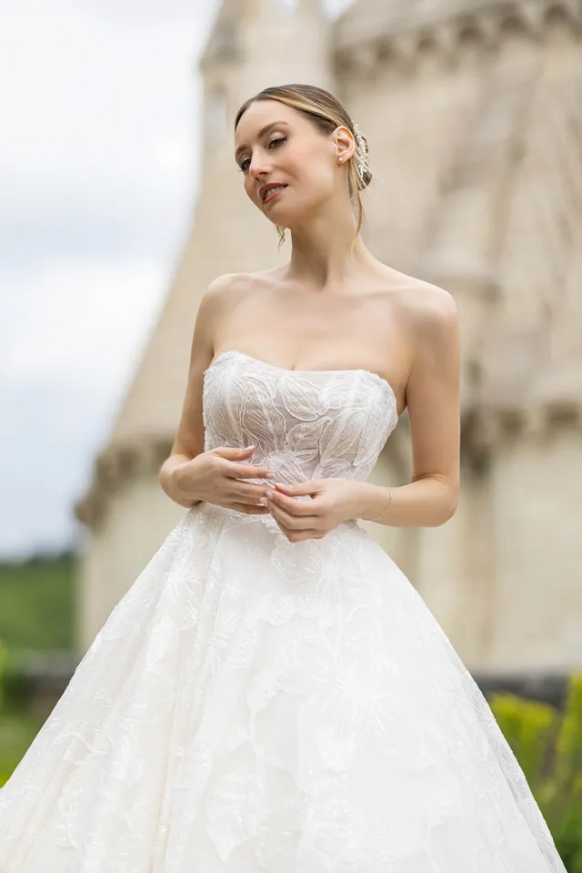 Le Jour de Notre Oui ÉLYNE robe de mariée cérémonie