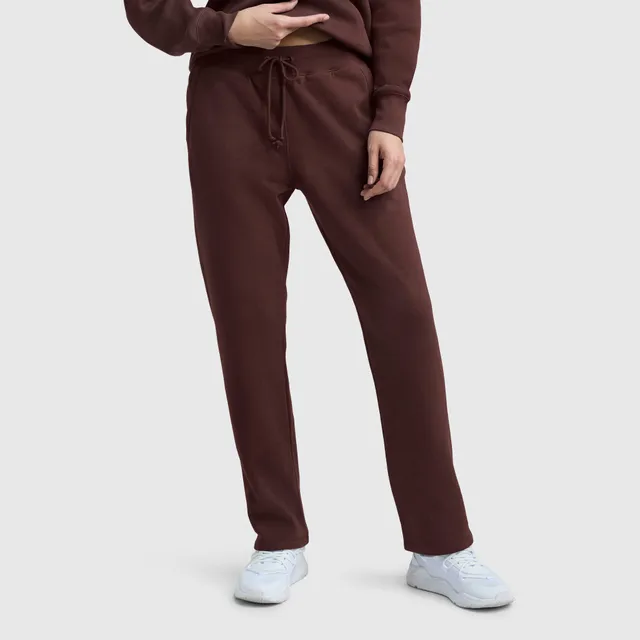 Champion Powerblend jogging droit marron molleton homme