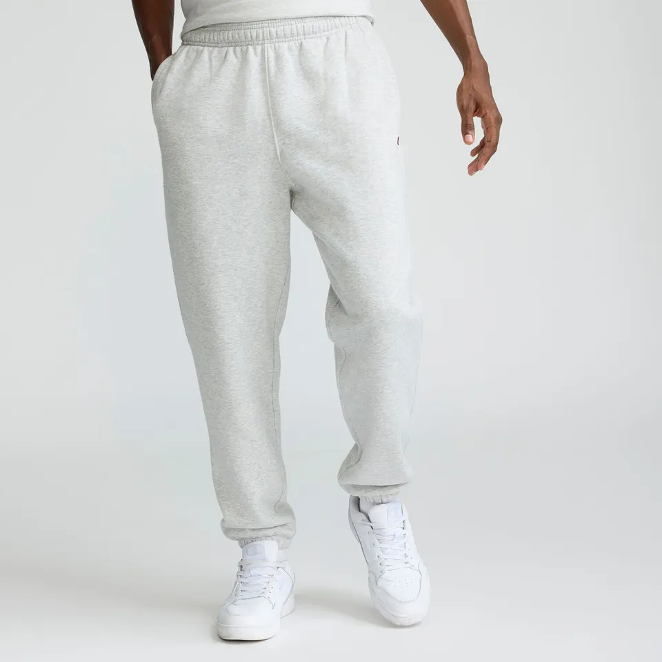 Champion Powerblend jogging homme Platinum Silver molleton