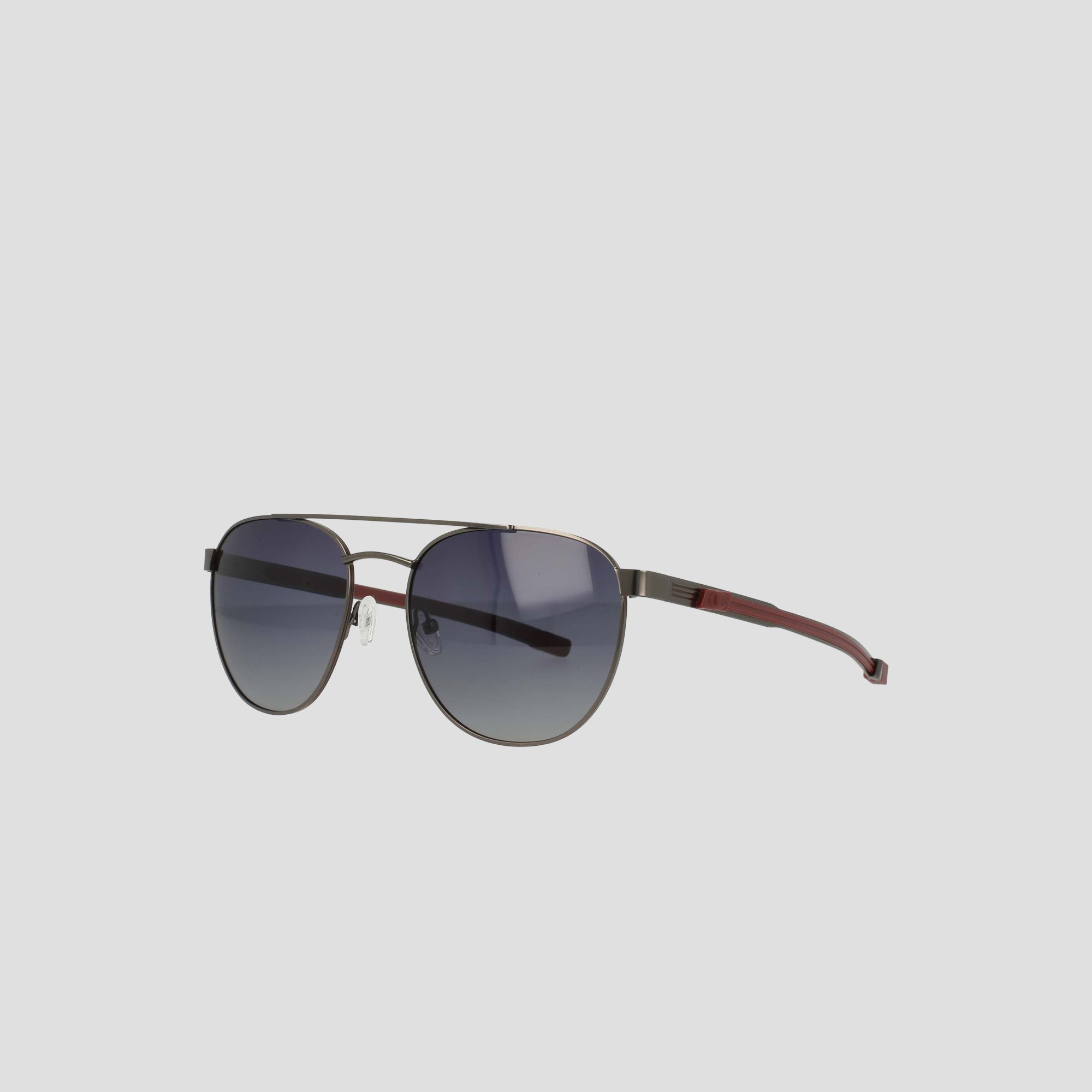 Champion Sunglasses Teo Aviator lunettes soleil Matte Gunmetal Red