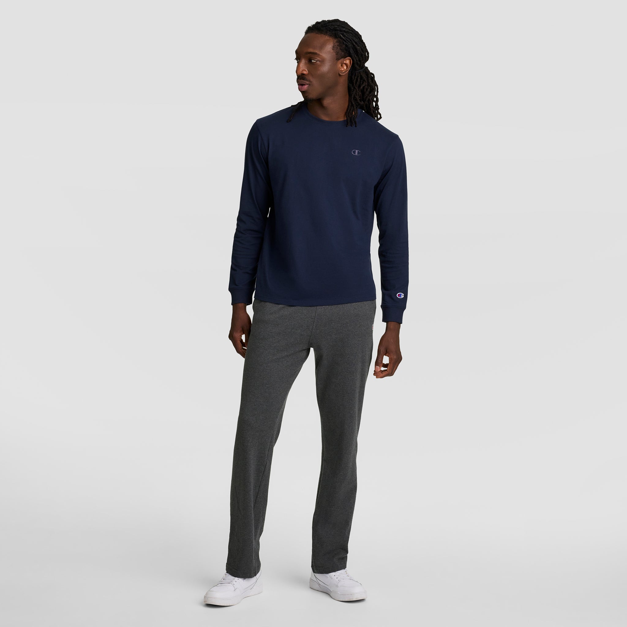 Champion Pants Lightweight Lounge Pants pantalon gris coton