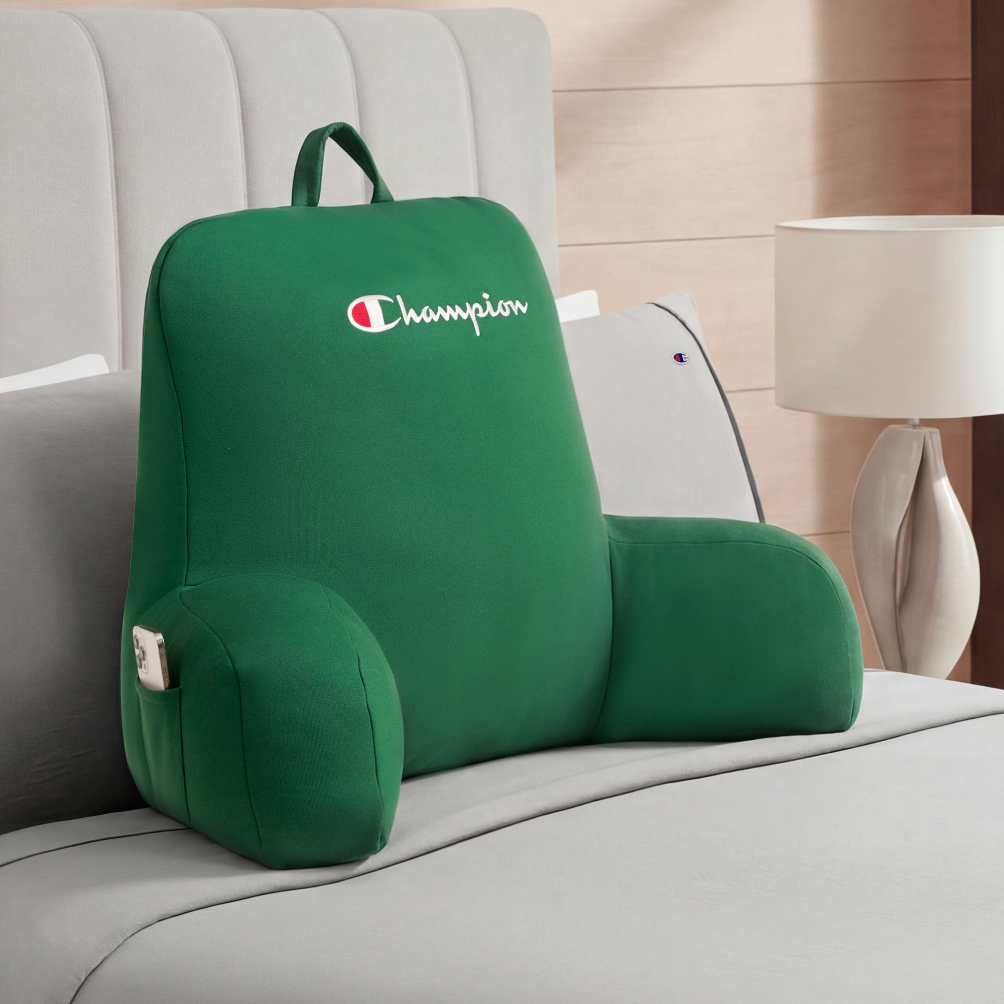 Champion Jersey coussin lecture vert foncé jersey