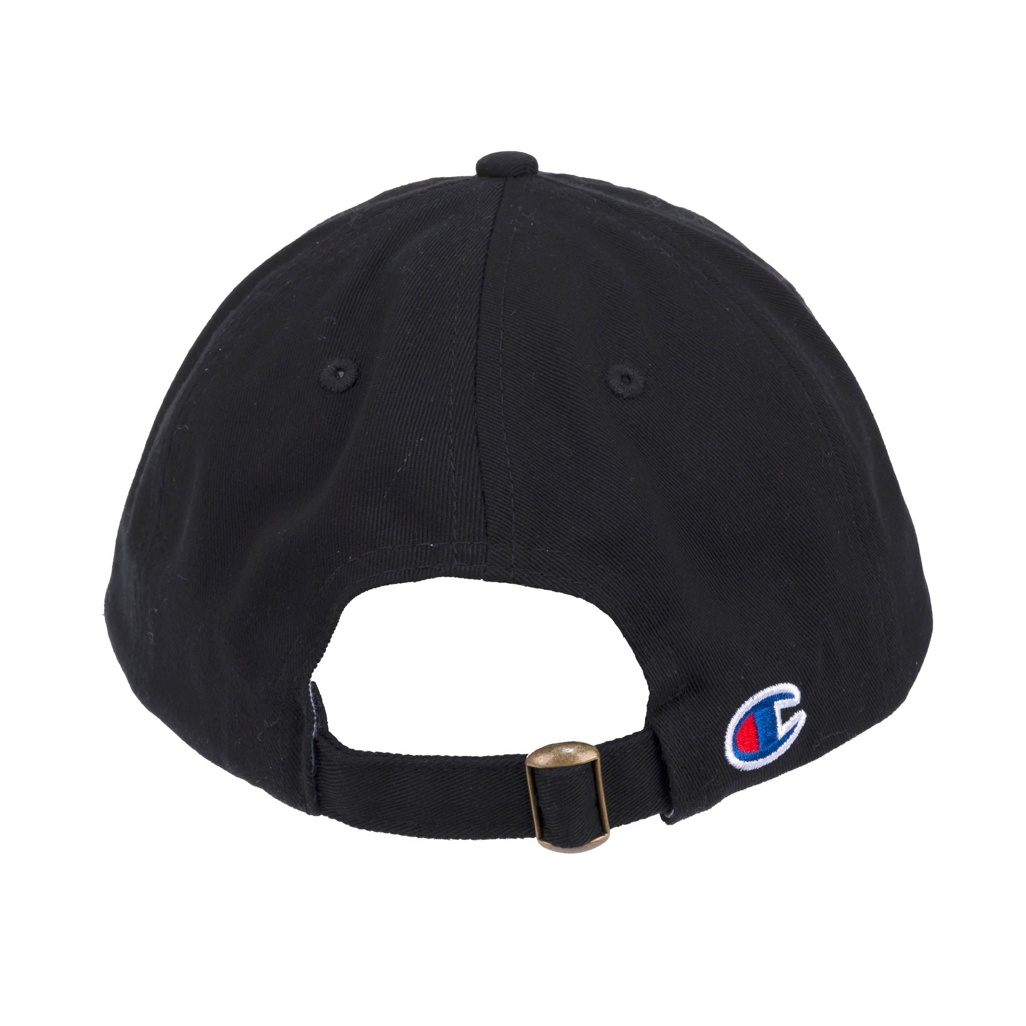 Champion Hats Split Script Dad casquette noir coton