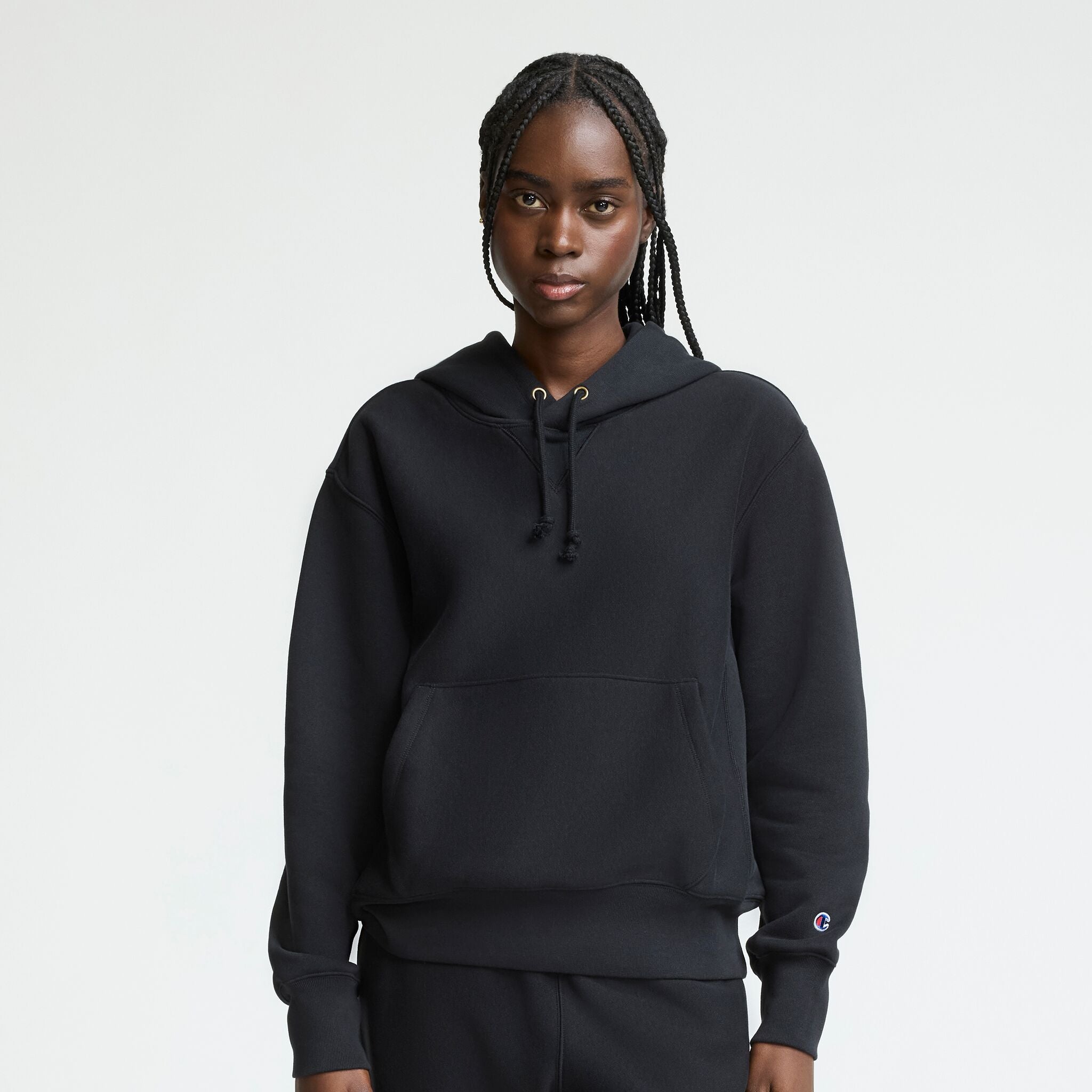 Champion Reverse Weave Hoodie sweat noir Black lourd