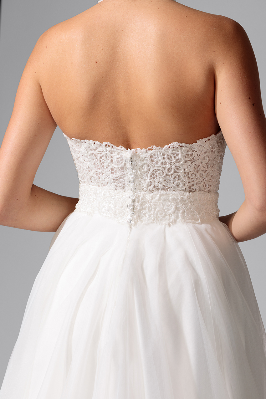 Le Jour de Notre Oui DIANA robe de mariée satin sirène