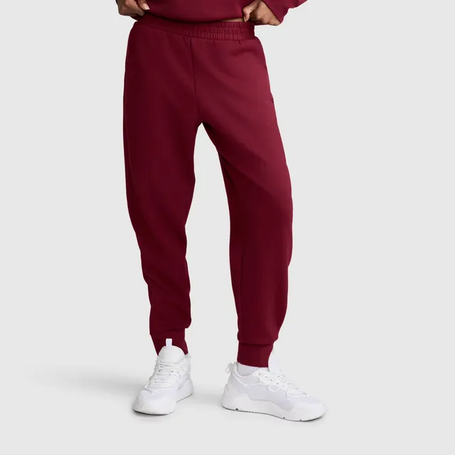 Champion Jogger femme fuselé rouge Cabernet zips