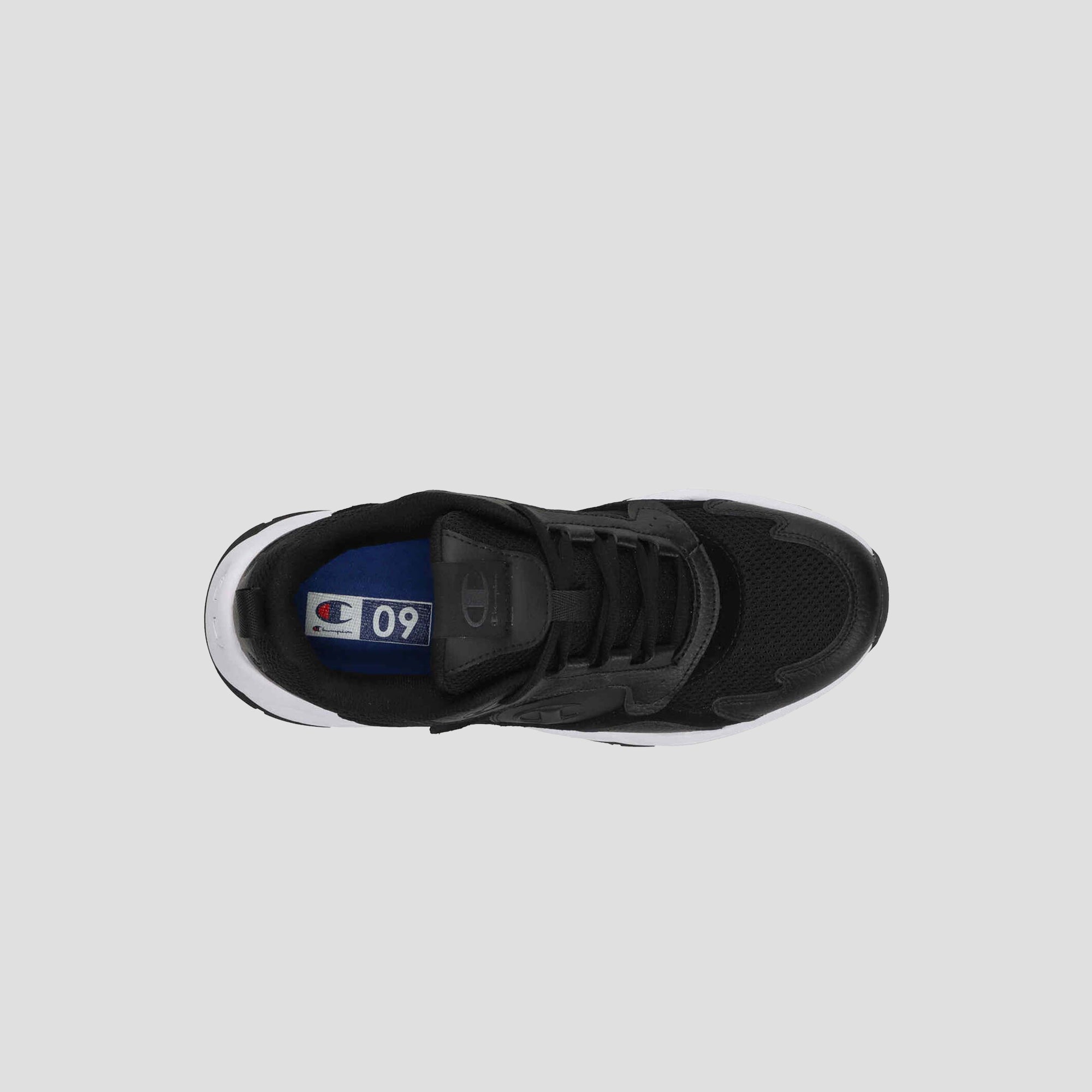 Champion 9318 Vale sneakers homme noir/blanc cuir