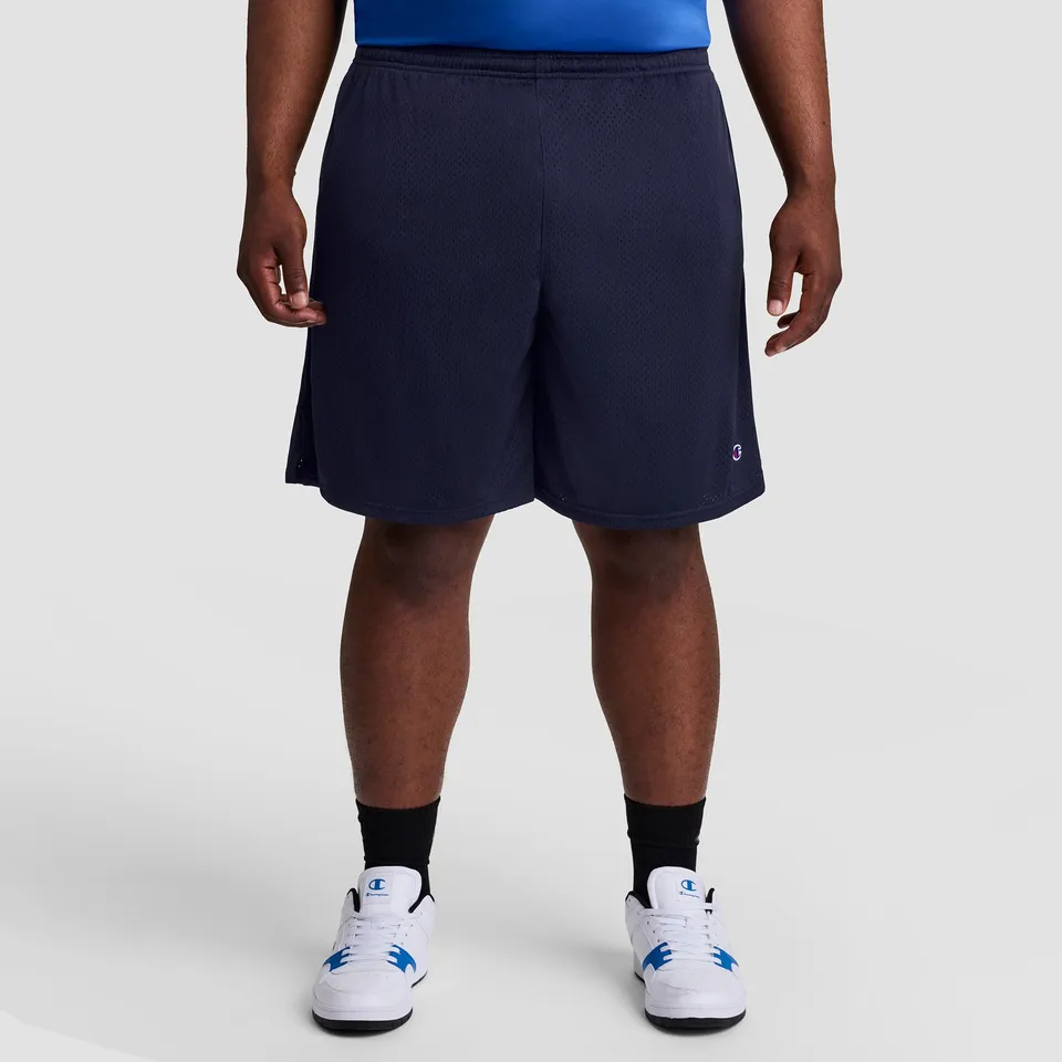 Champion 9 pouces short mesh bleu marine grande taille
