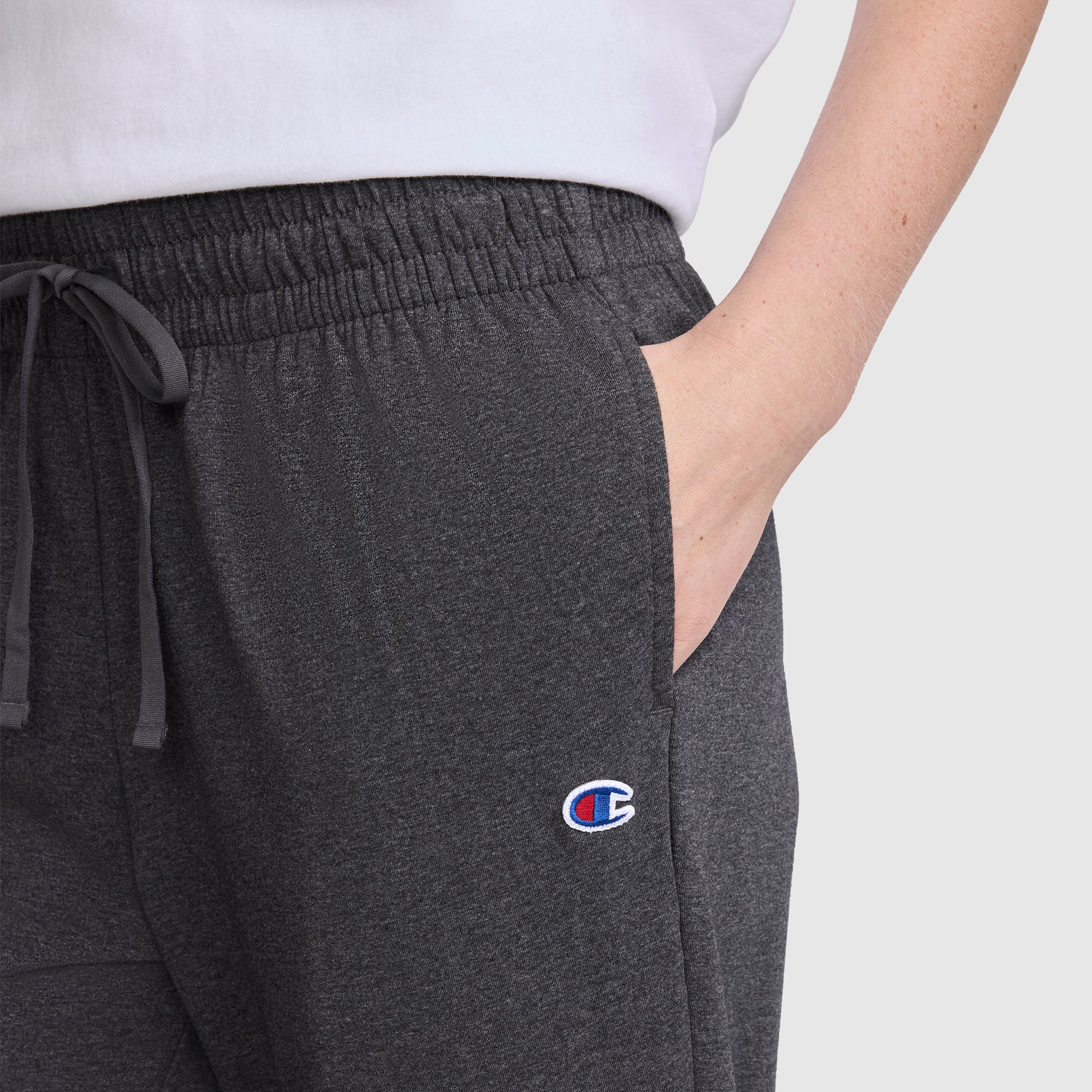 Champion Lightweight Lounge Pants C Logo pantalon Granite Heather