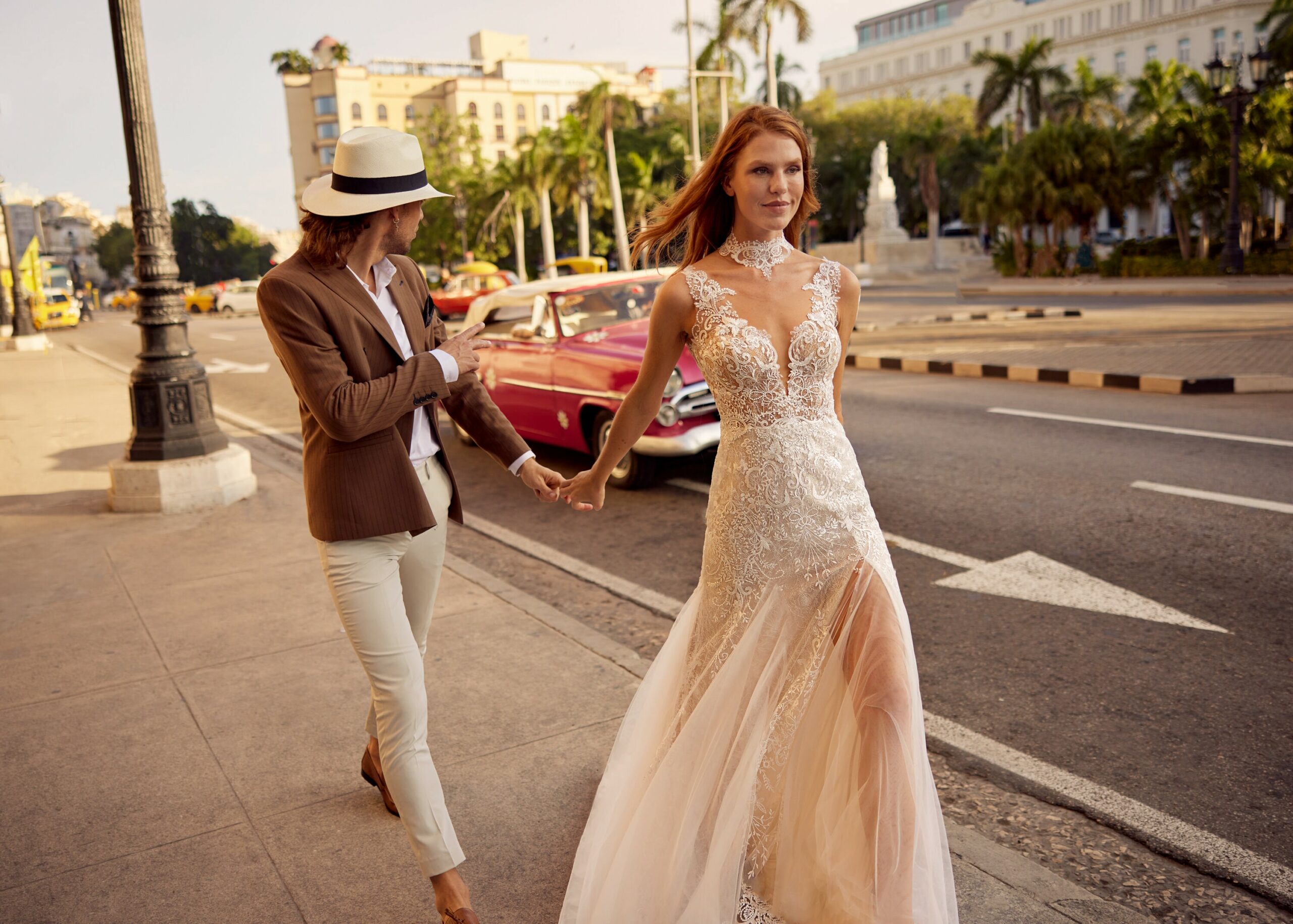 Hervé Paris Libre Luella-Z robe de mariée sirène