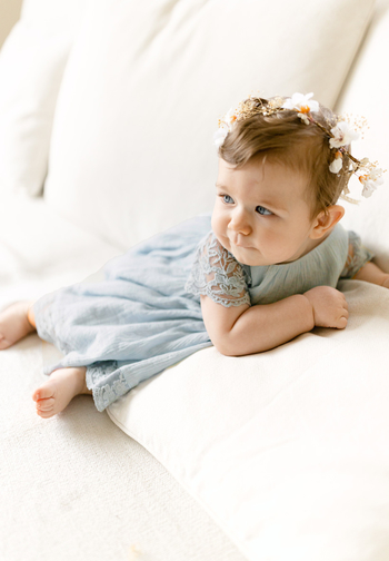 Le Jour de Notre Oui Manon robe enfant bleu ciel cérémonie