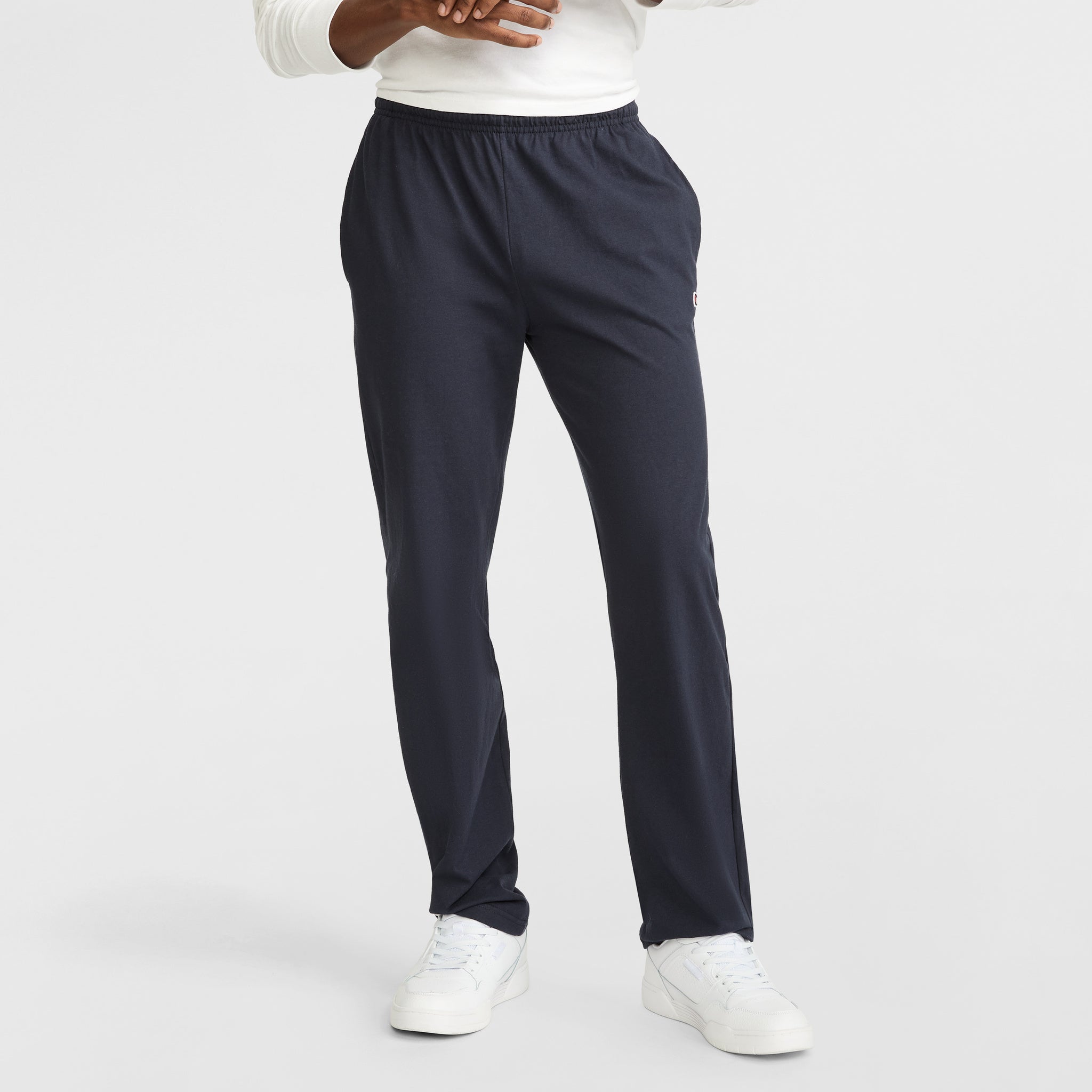 Champion Lightweight Lounge Pants Open Hem pantalon bleu Navy