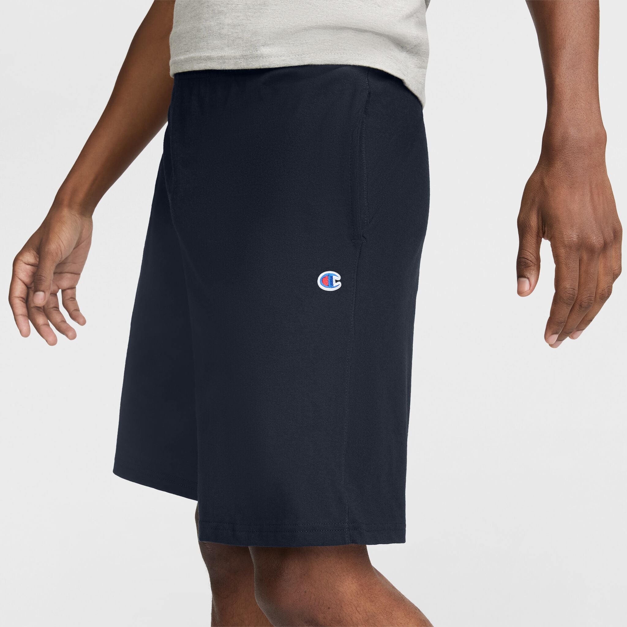 Champion 9" Short de détente Navy coton léger