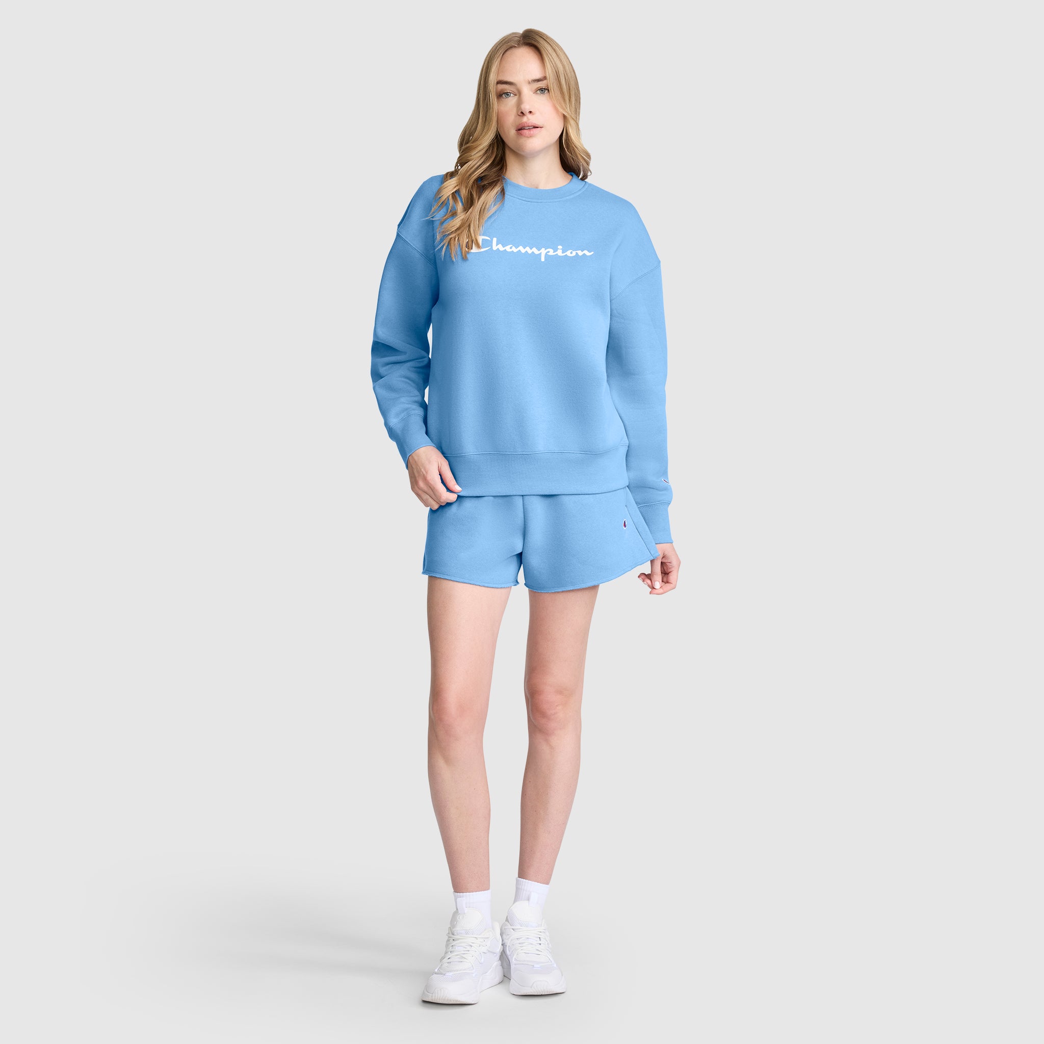Champion Powerblend 3" short molleton Riviera femme