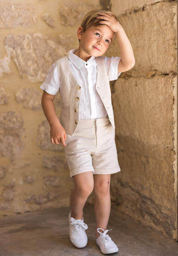Le Jour de Notre Oui Arsène Lin tenue enfant short