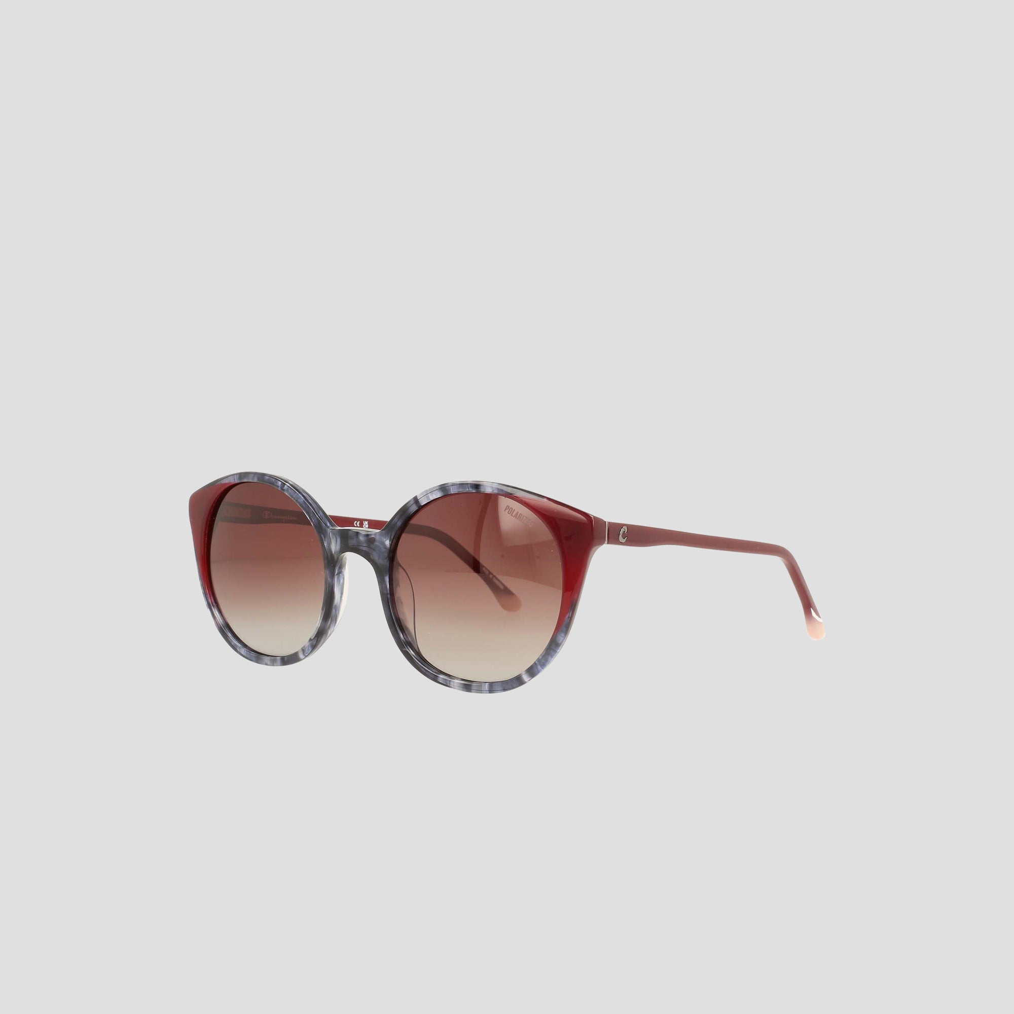 Champion Flirty Round lunettes soleil femme noir écaille polarisé