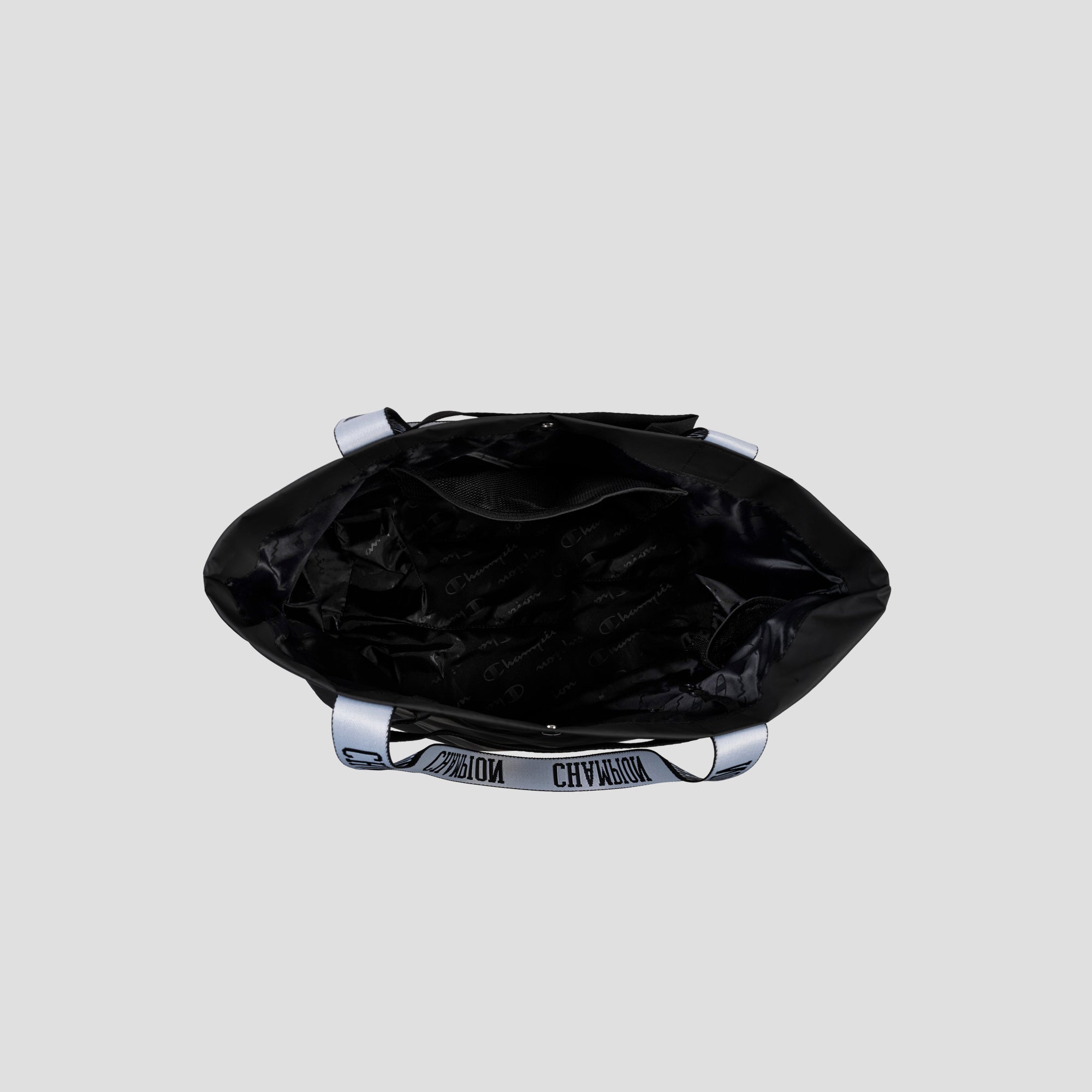 Champion Miller Coated Shopper tote bag Black polyester enduit