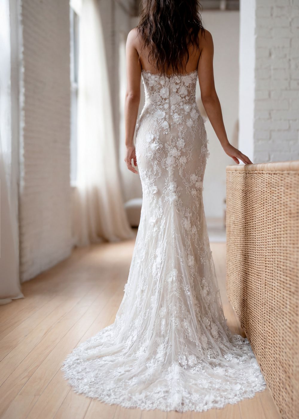 Hervé Paris Promise Pamela robe de mariée satin