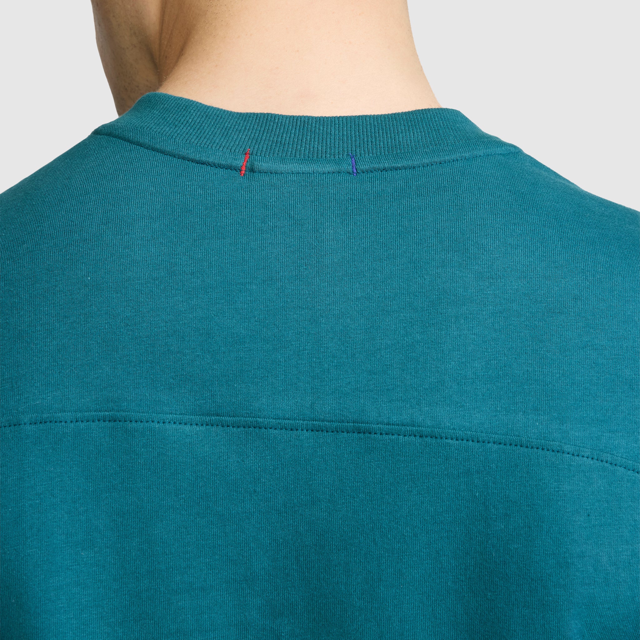 Champion Boxy T-Shirt coton manches courtes Deep Teal