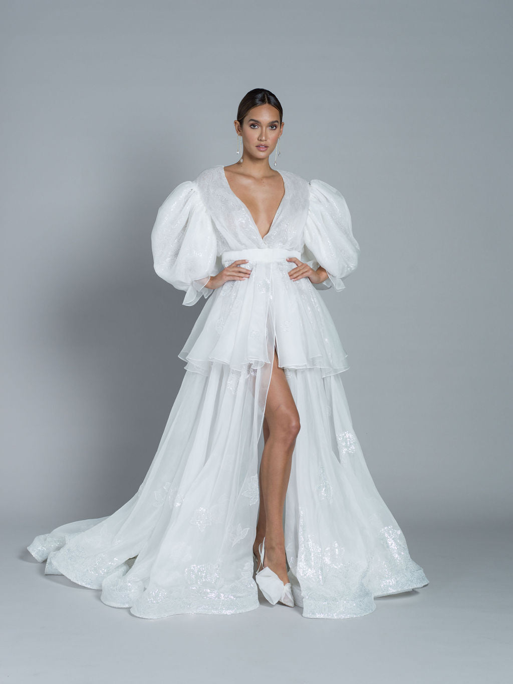 Rime Arodaky Bridal Nuit de Folie robe organza sequins