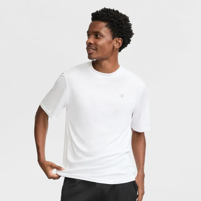 Champion Sport T-Shirt Reflective C Logo tee-shirt homme Bright White blanc