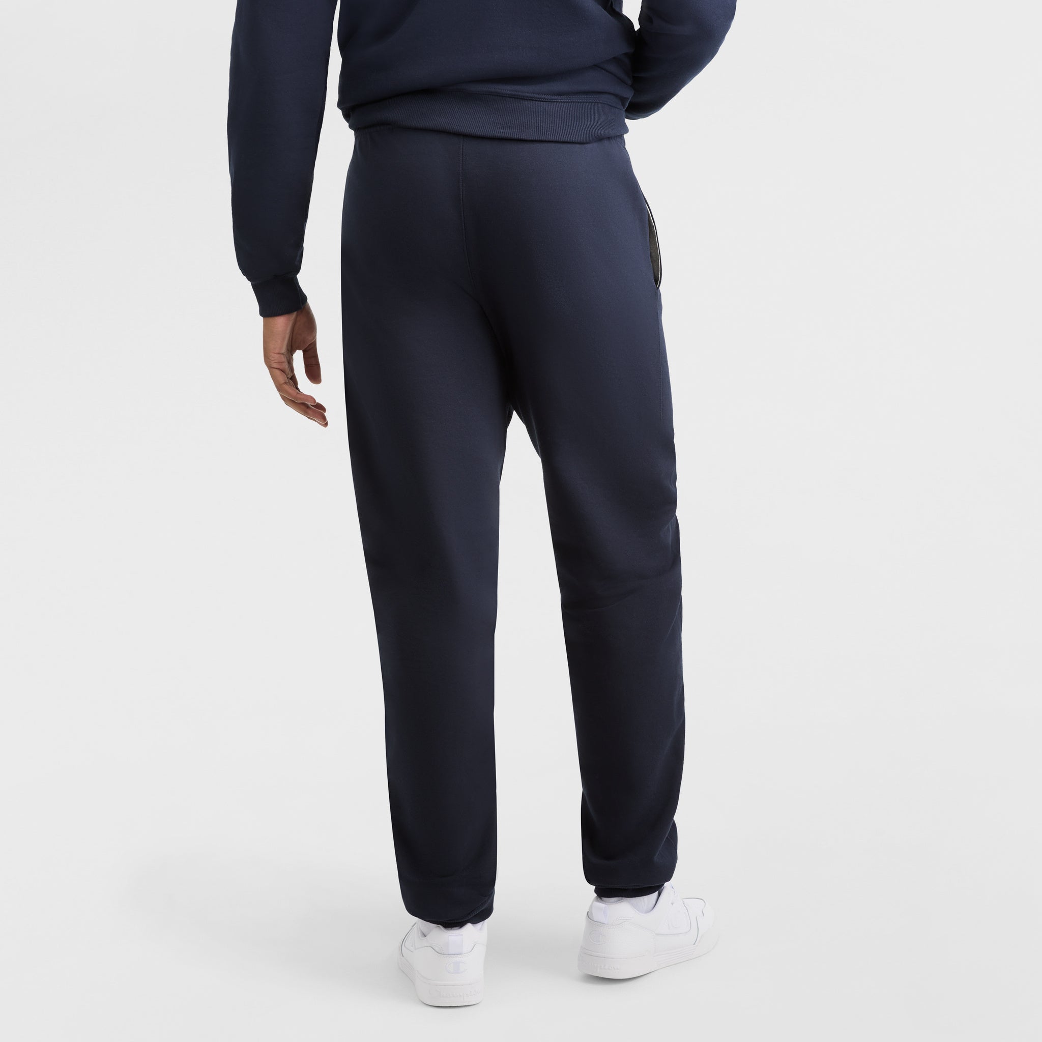 Champion Powerblend Jogger C Logo homme bleu marine grande taille
