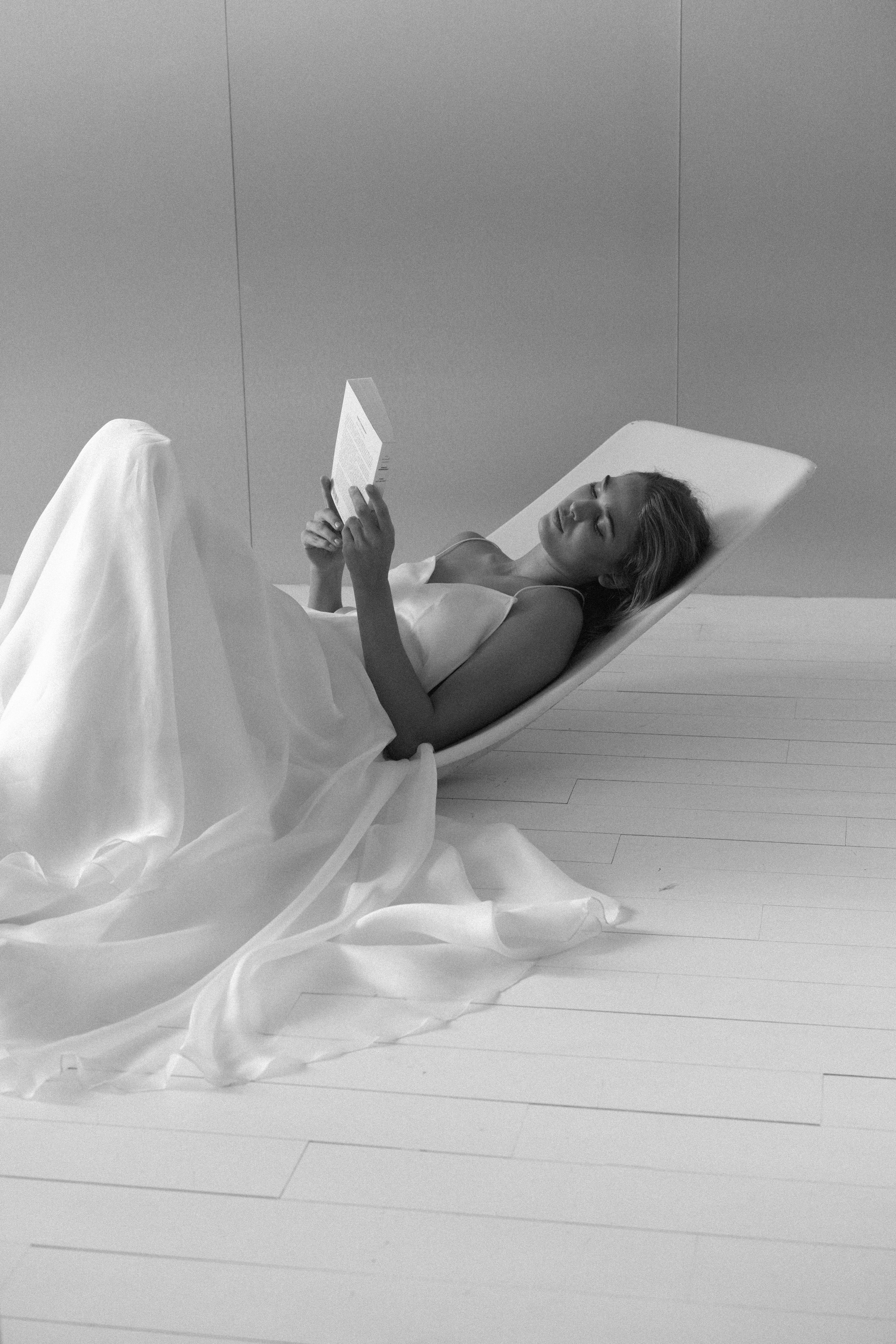 Maison Floret Sur-mesure Johan robe organza bretelles