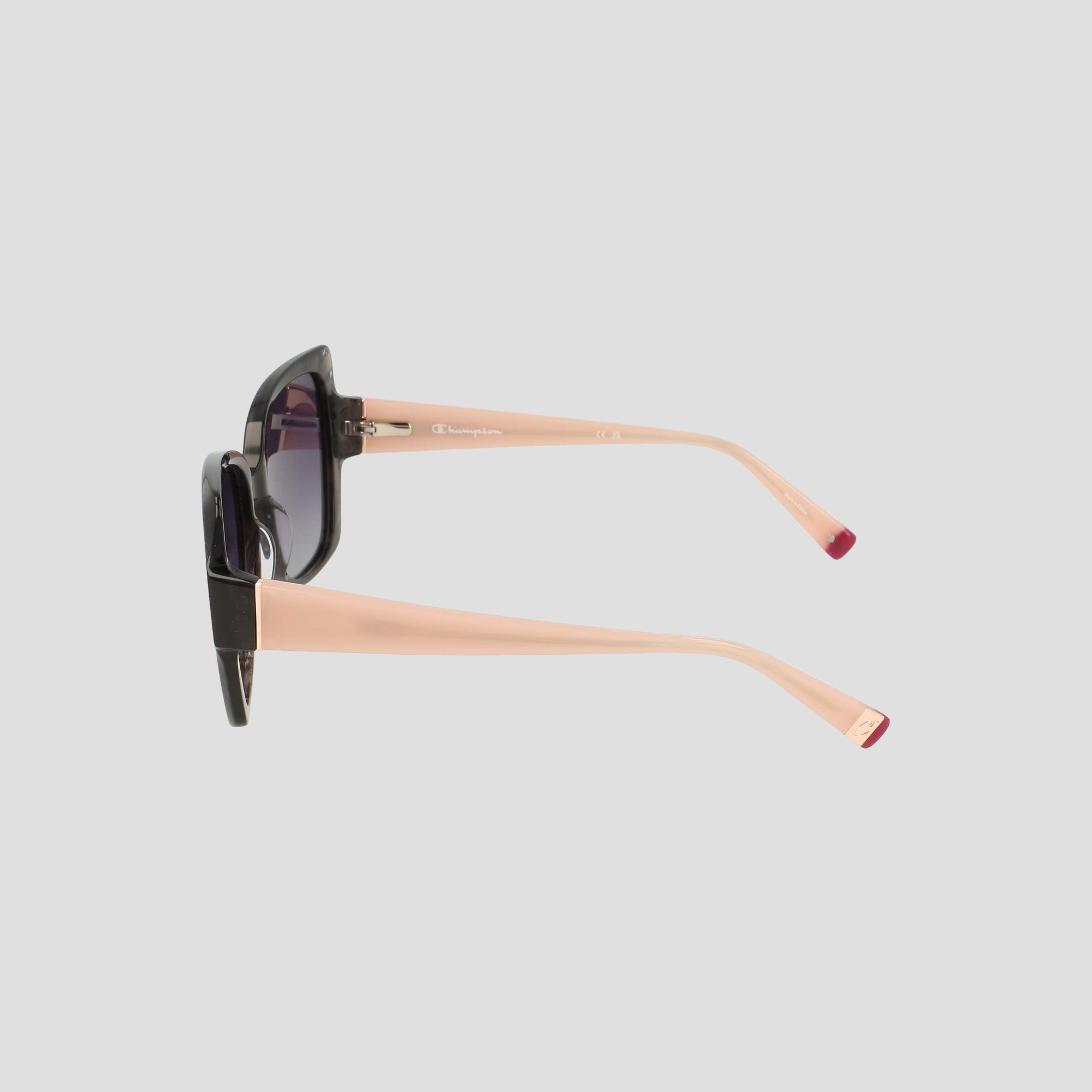 Champion Butterfly Lunettes Soleil Femme Noir Verres Polarisés Oversize
