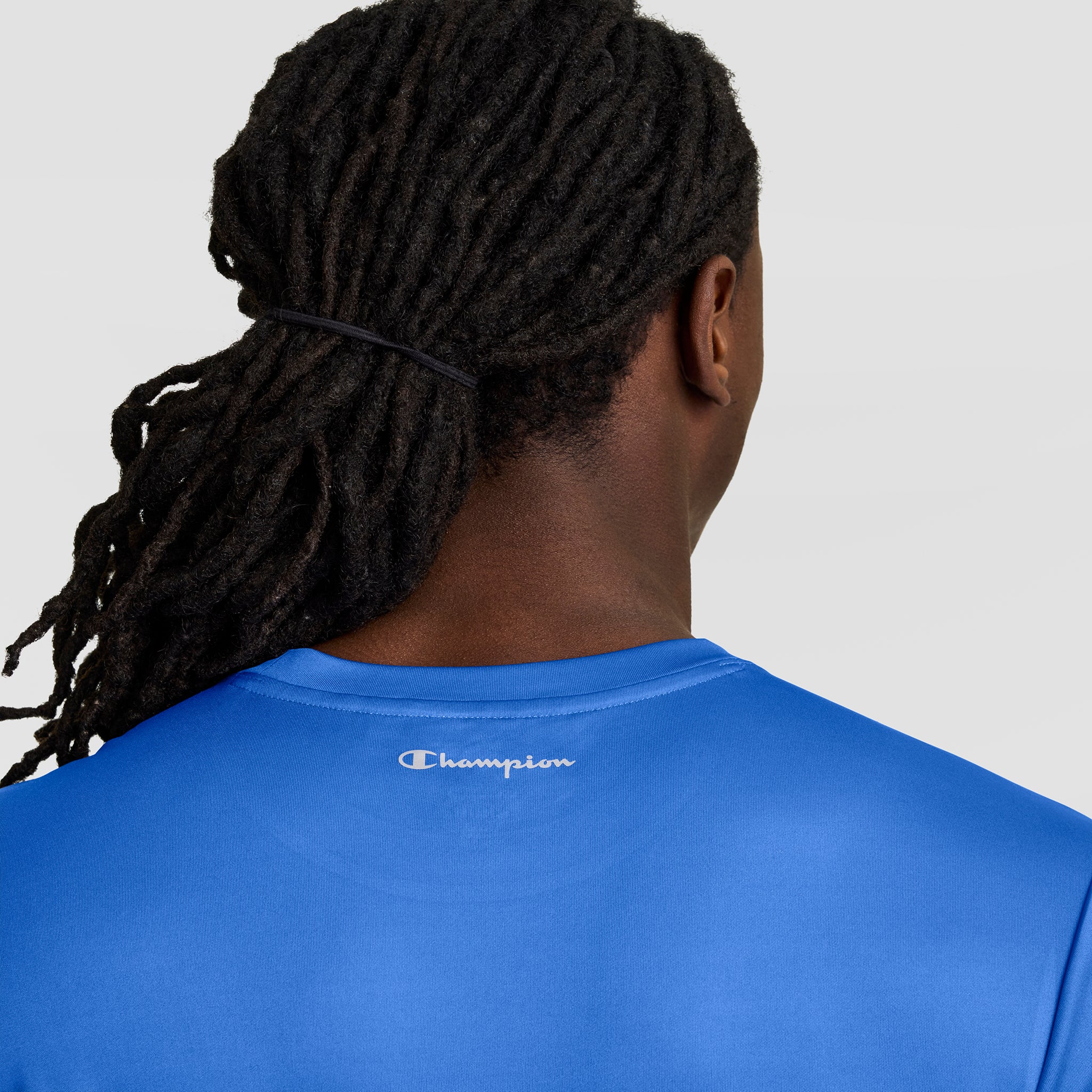 Champion Sport T-Shirt Reflective C Logo tee-shirt homme Nebulas Blue bleu