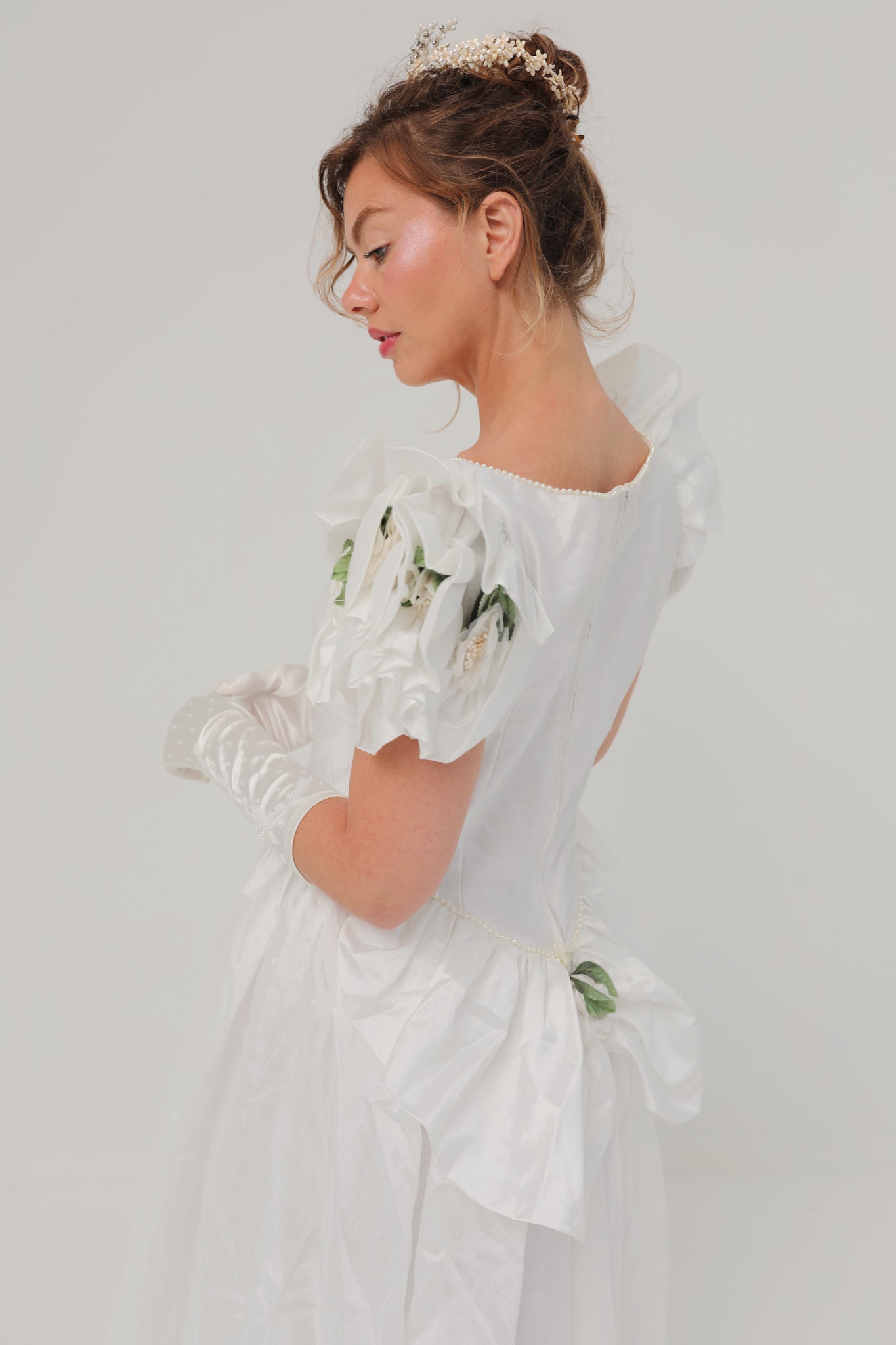 Solène Gisèle La mariée Ombeline robe de mariée blanche 38 perles