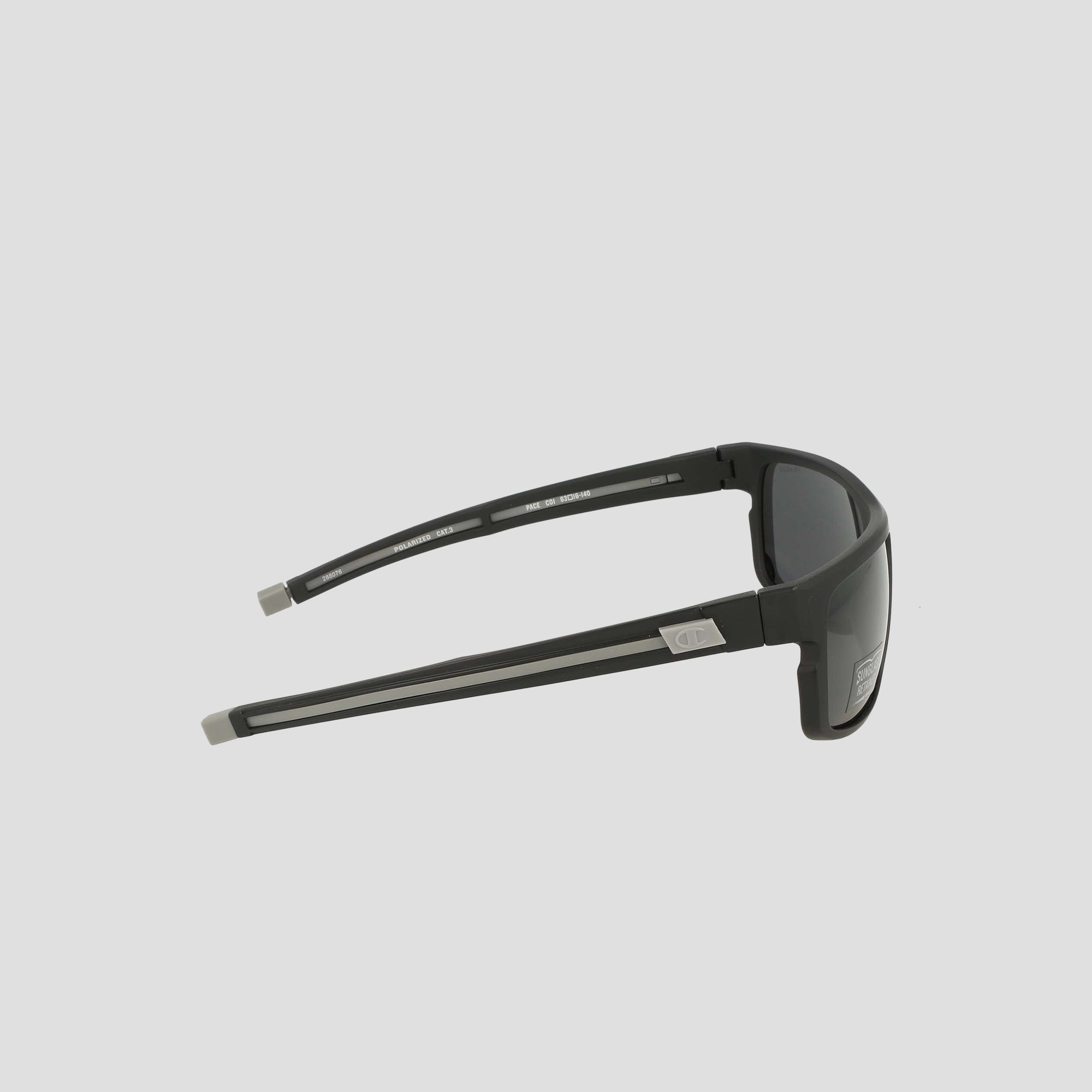 Champion Wrap Large lunettes de soleil homme noir mat