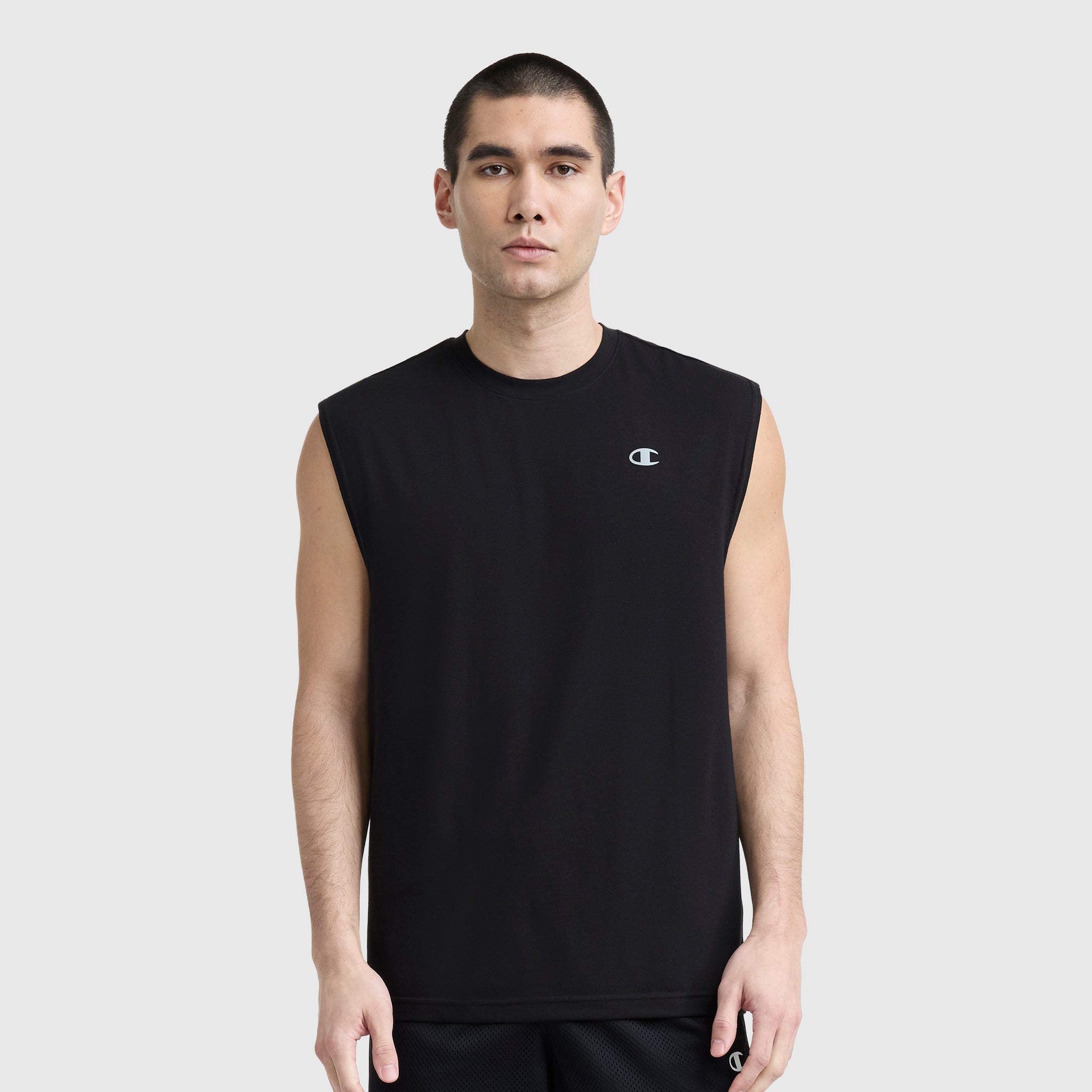 Champion Sport Crewneck Muscle Tee t-shirt noir homme