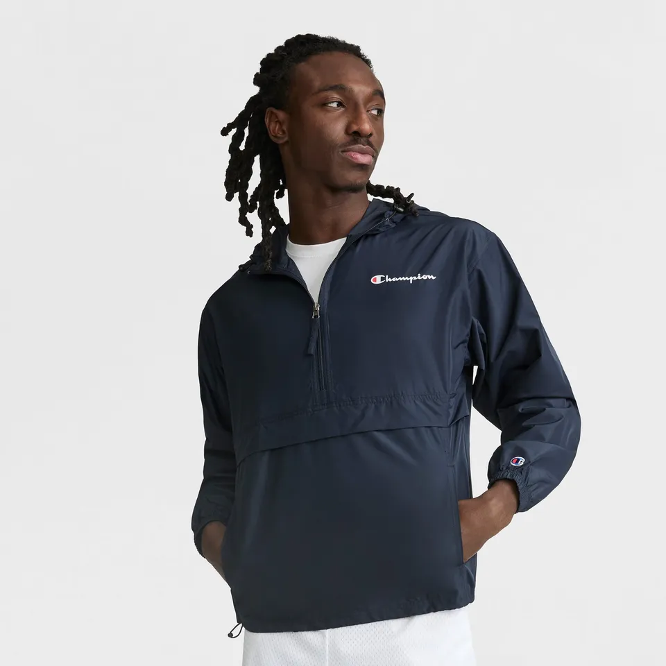 Champion Stadium Veste coupe-vent marine polyester recyclé