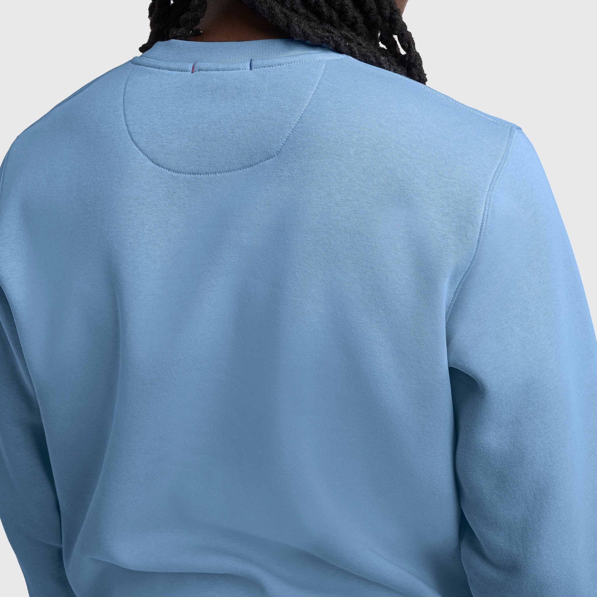 Champion Powerblend Crewneck Sweat Homme Bleu Riviera Chaud