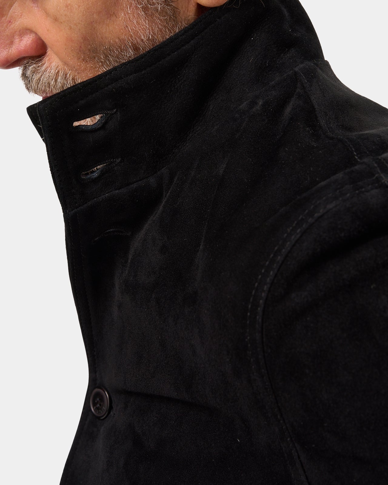 Lafaurie Helmut blouson noir khol cuir agneau